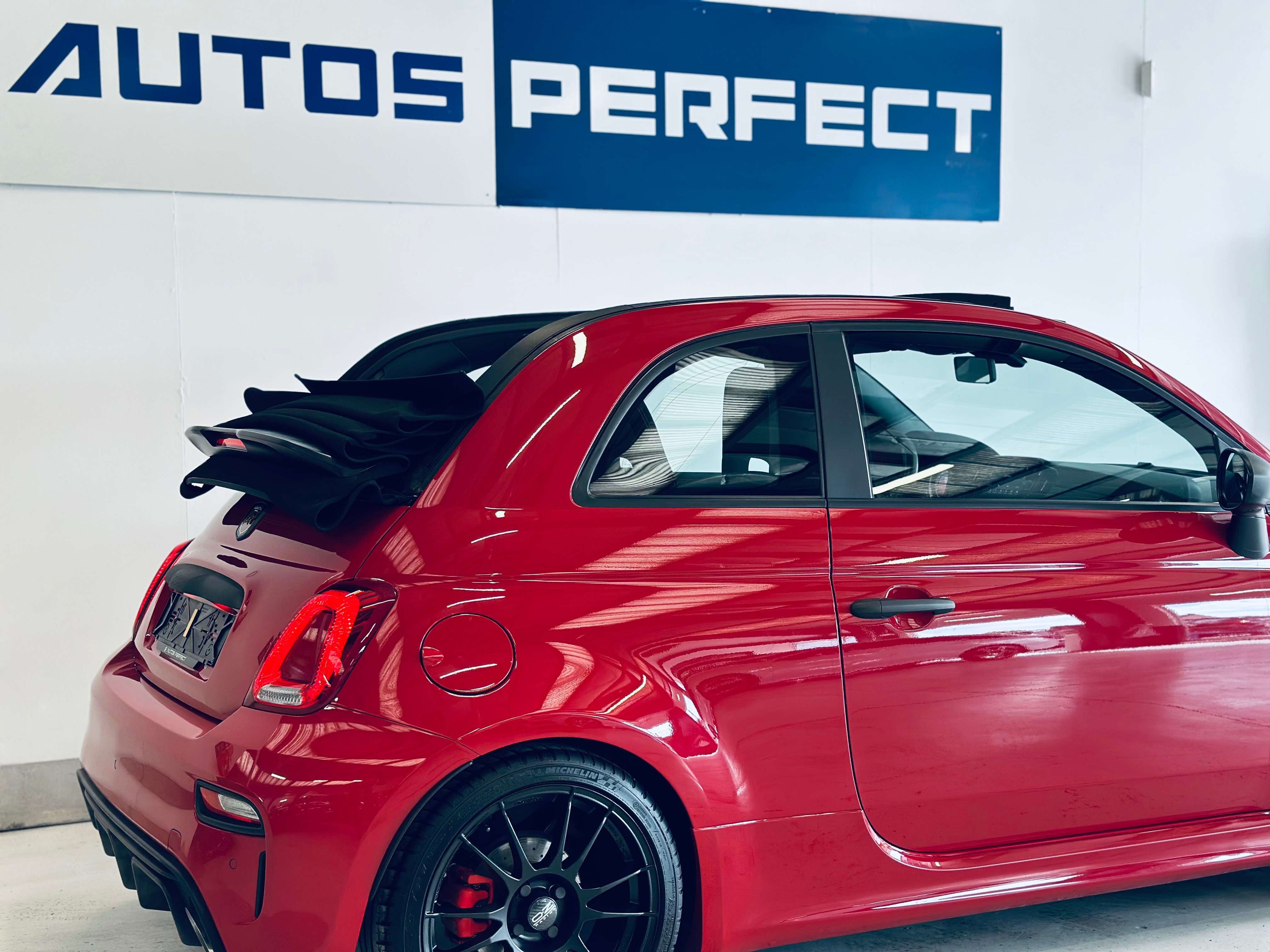 Abarth 695C COMPETIZIONE 1.4i 179cv CABRIOLET PDC AR BLUETOOTH ALCANTARA LED JA