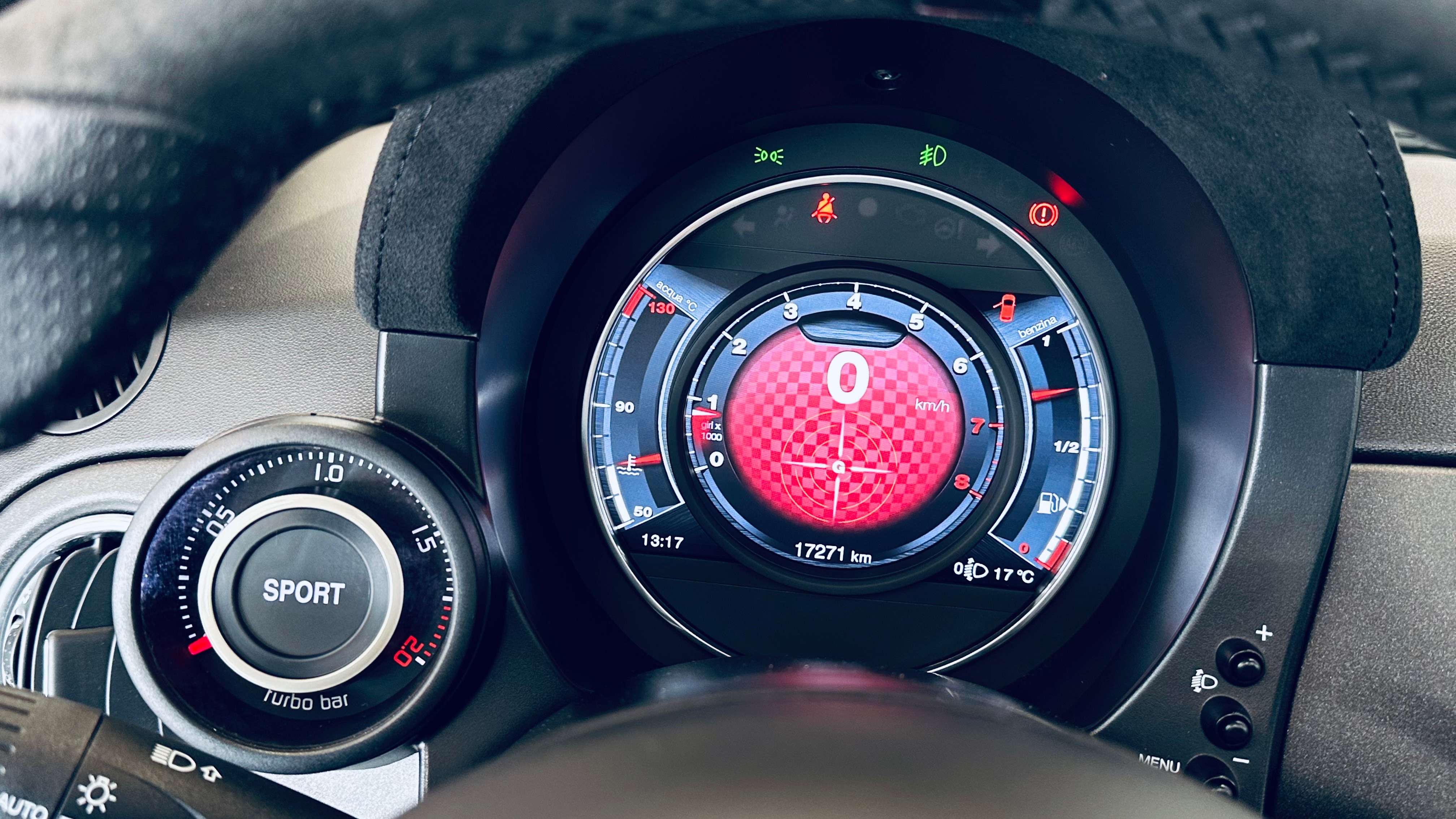 Abarth 695C COMPETIZIONE 1.4i 179cv CABRIOLET PDC AR BLUETOOTH ALCANTARA LED JA