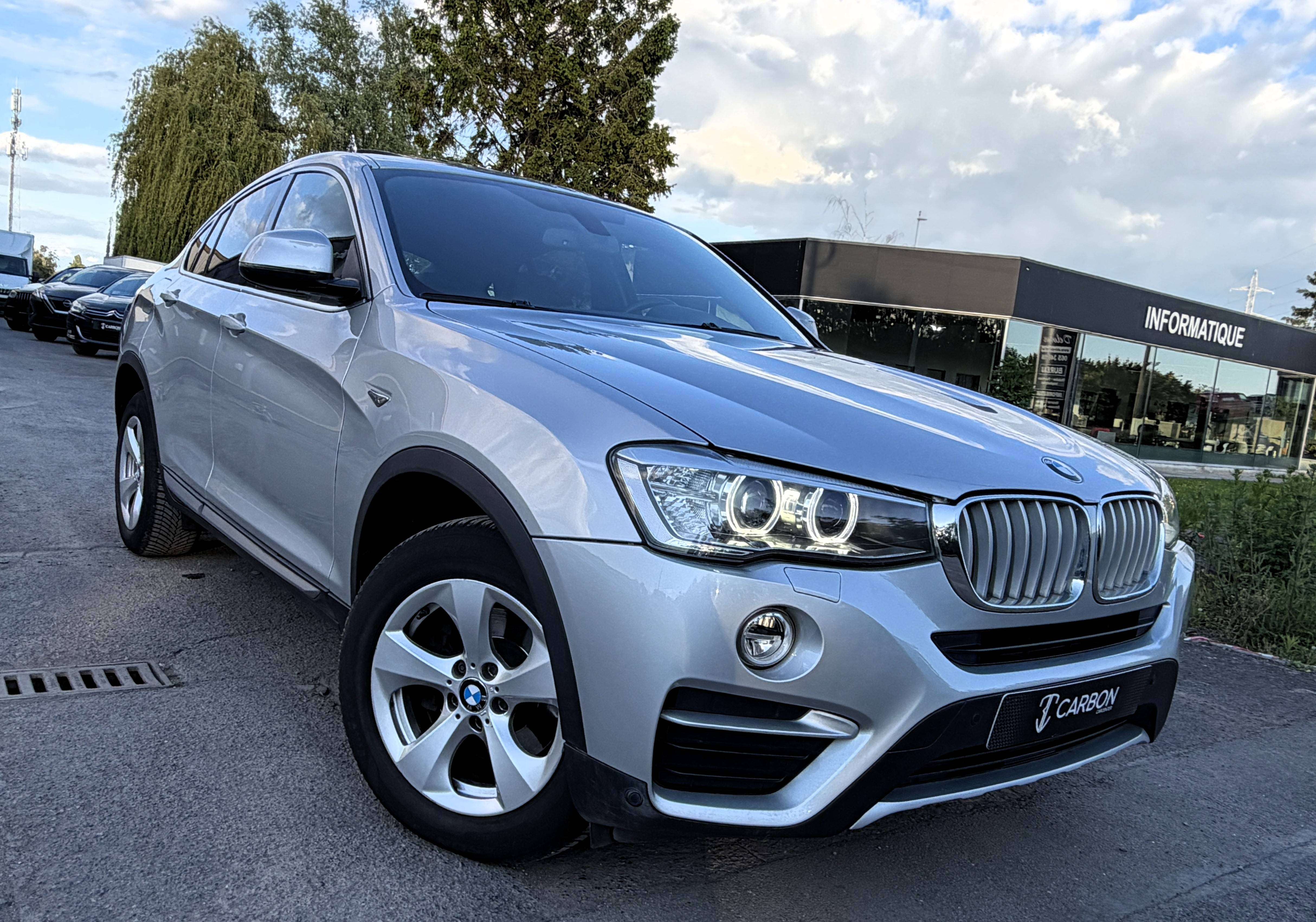 BMW X4 2.0 d xDrive20d X Line FACELIFT/CUIR/KEYLESS/NAVI/LED/TOIT OUVRANT/HISTORIQUE COMPLET