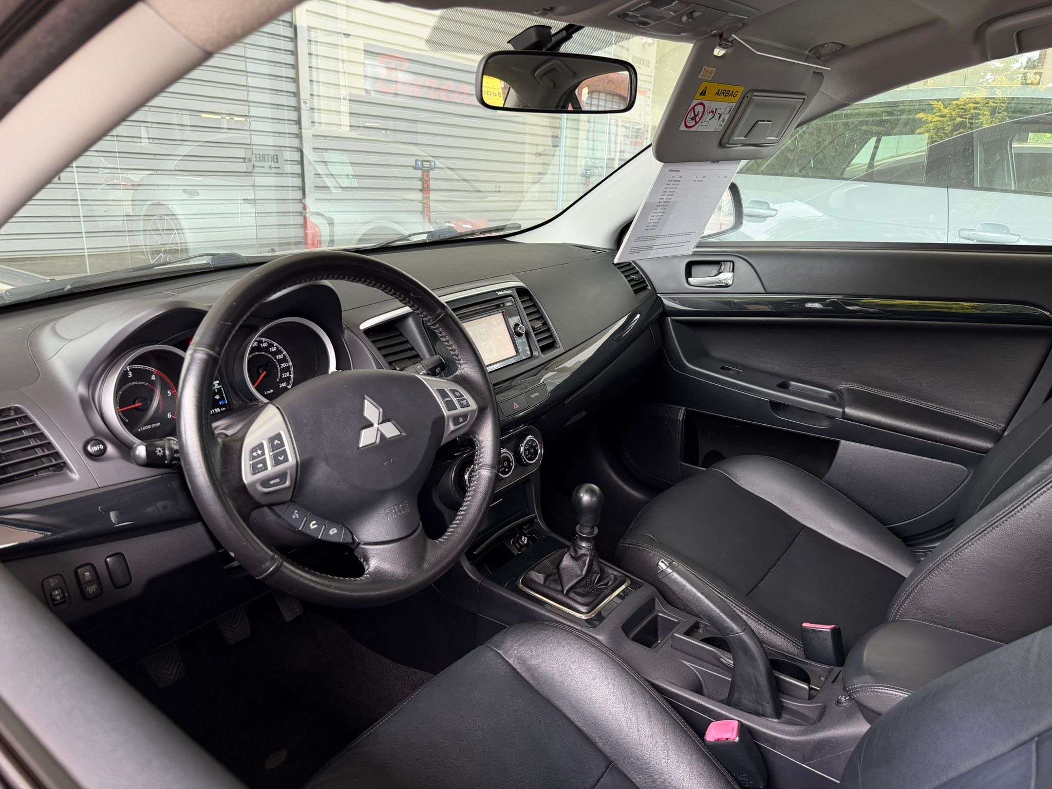 Mitsubishi Lancer 1.8 DI-D 6vit. (PACK SPORT) CAMERA-CUIR-CLIM-JA18P
