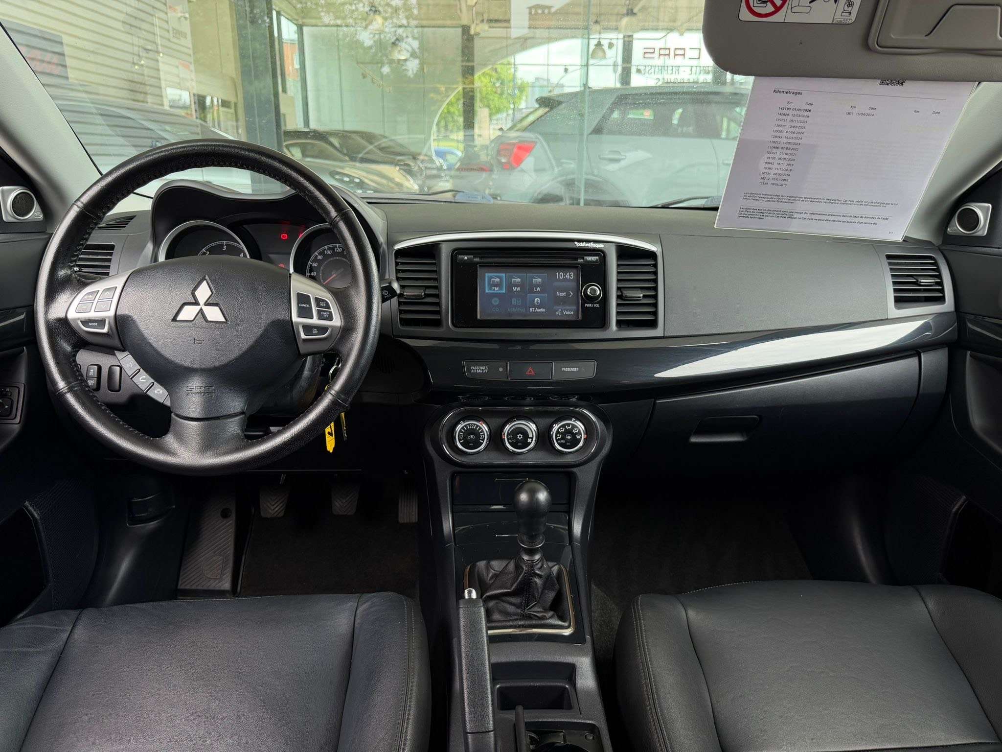 Mitsubishi Lancer 1.8 DI-D 6vit. (PACK SPORT) CAMERA-CUIR-CLIM-JA18P