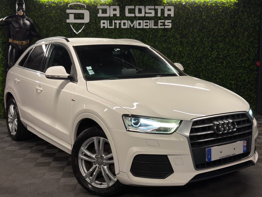Audi Q3 PHASE 2 S-LINE 1.4 TFSI COD 150 Cv 1ERE MAIN / BOITE AUTO S-TRONIC - GARANTIE 1 AN