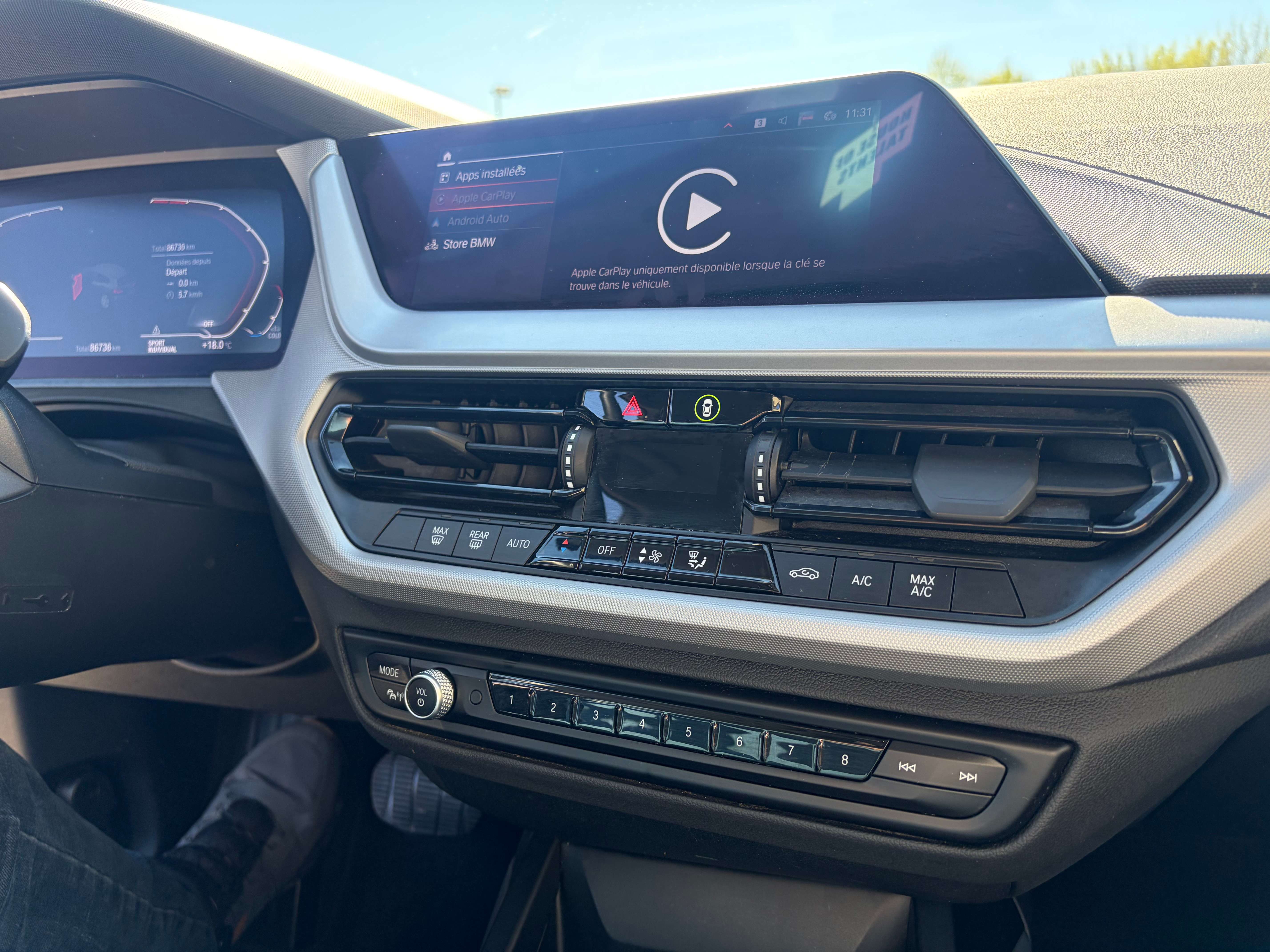 BMW 116 dA 1HND CARPASS CARPLAY GARANTIE Full Led