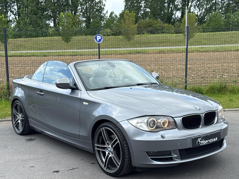 Bmw SERIE 1 CABRIOLET (E88) 123D 204CH SPORT DESIGN * 132.000KM * CUIR* GPS * XENON