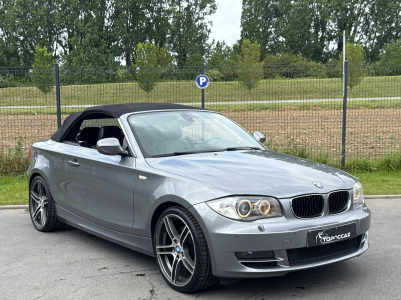 Bmw SERIE 1 CABRIOLET (E88) 123D 204CH SPORT DESIGN * 132.000KM * CUIR* GPS * XENON