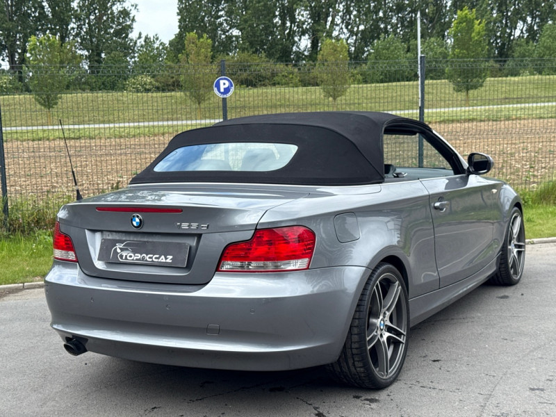 Bmw SERIE 1 CABRIOLET (E88) 123D 204CH SPORT DESIGN * 132.000KM * CUIR* GPS * XENON