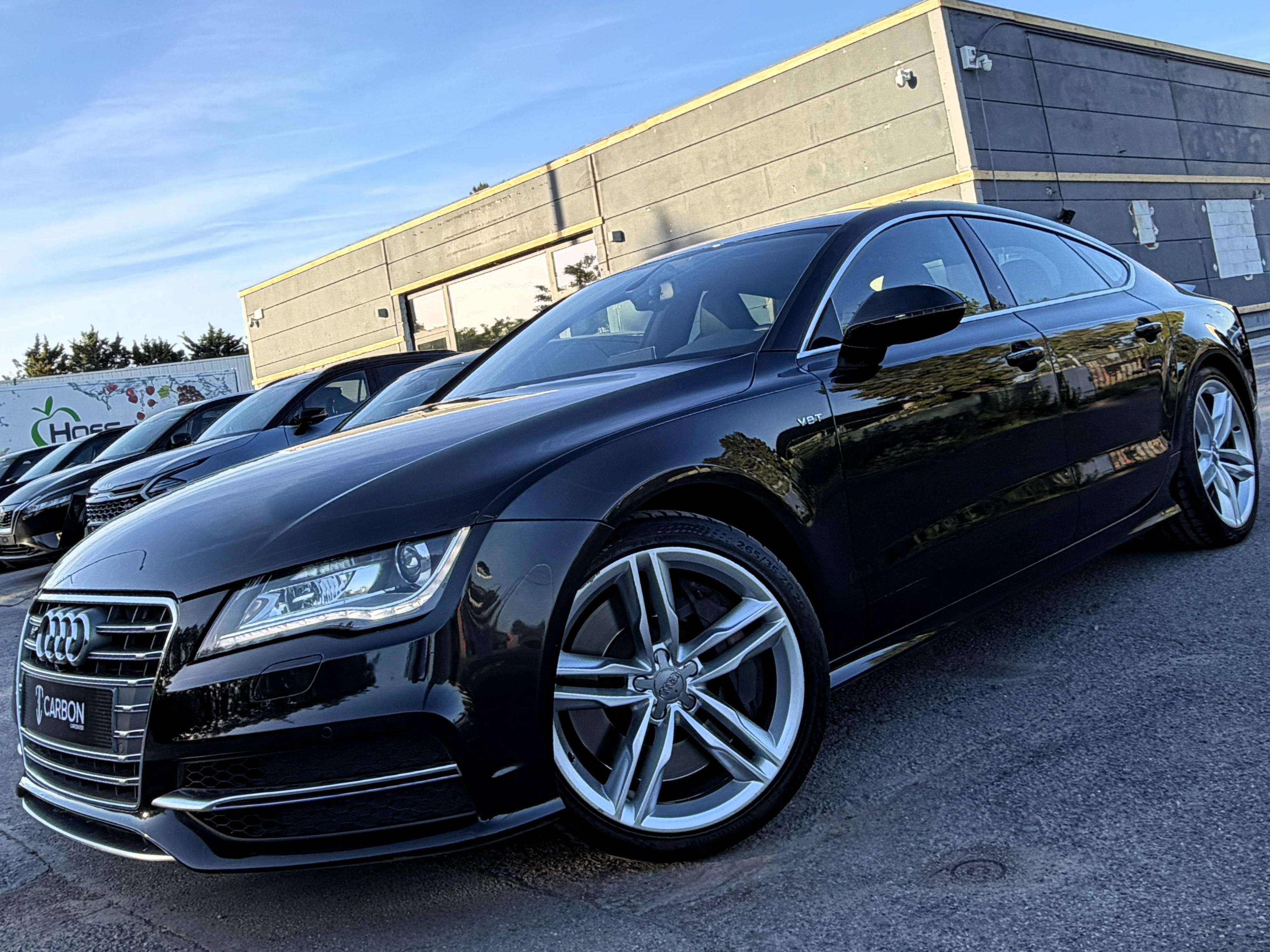 Audi S7 Sportback 4.0 V8 TFSI Quattro 1er PROPRIO/CAMERA360/KEYLESS/SUSPENSION/HISTORIQUE COMPLET