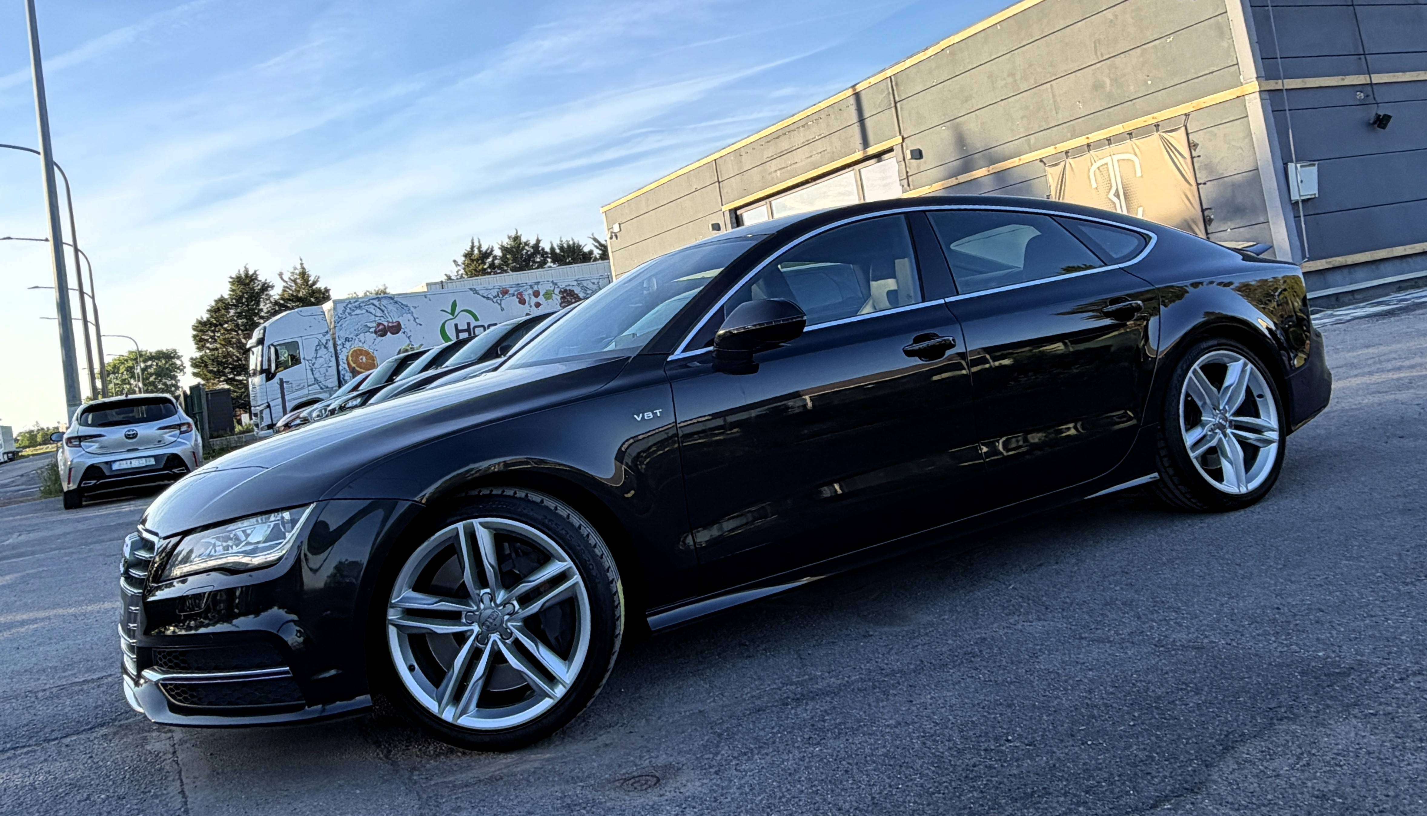 Audi S7 Sportback 4.0 V8 TFSI Quattro 1er PROPRIO/CAMERA360/KEYLESS/SUSPENSION/HISTORIQUE COMPLET