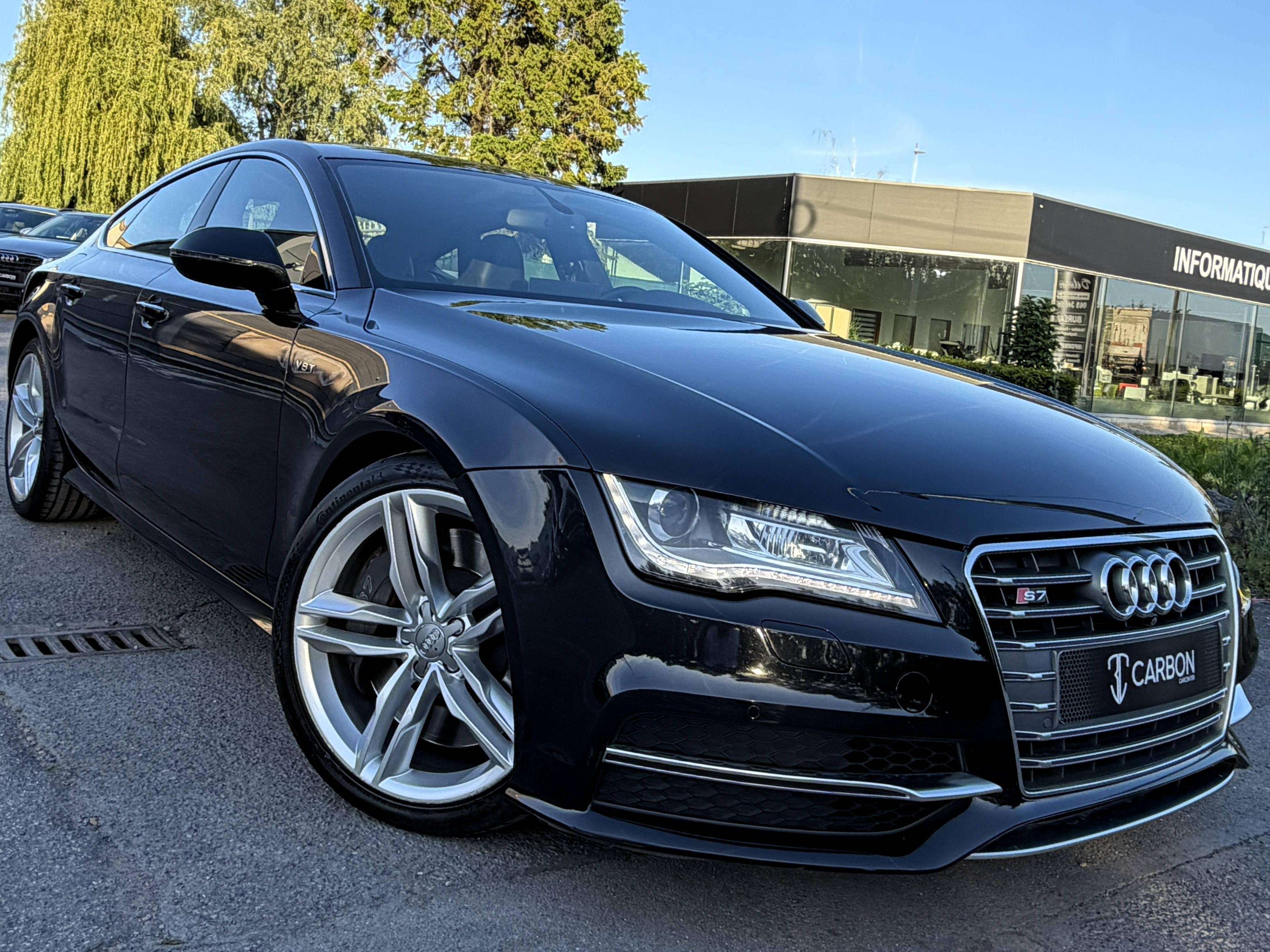 Audi S7 Sportback 4.0 V8 TFSI Quattro 1er PROPRIO/CAMERA360/KEYLESS/SUSPENSION/HISTORIQUE COMPLET