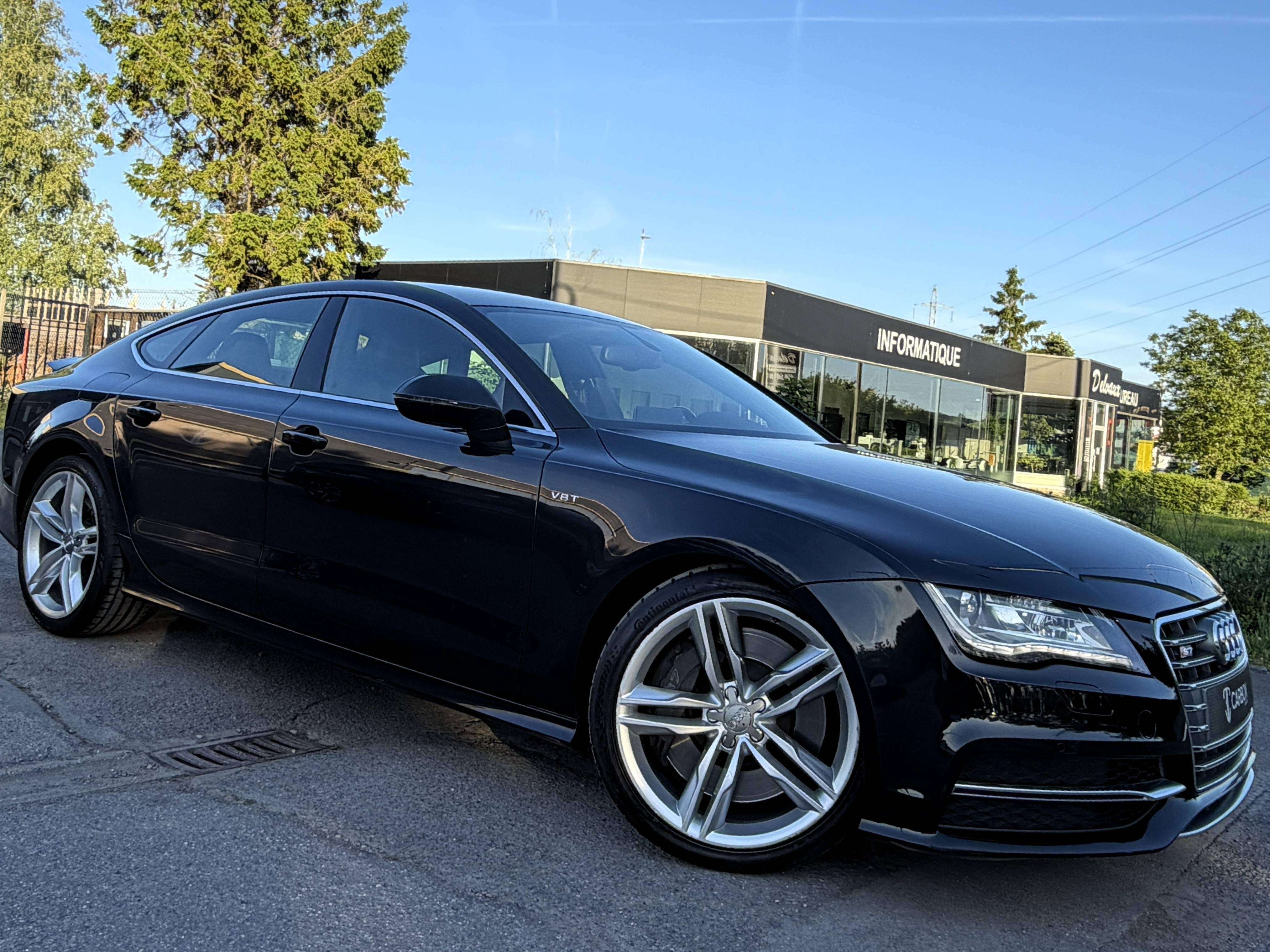 Audi S7 Sportback 4.0 V8 TFSI Quattro 1er PROPRIO/CAMERA360/KEYLESS/SUSPENSION/HISTORIQUE COMPLET