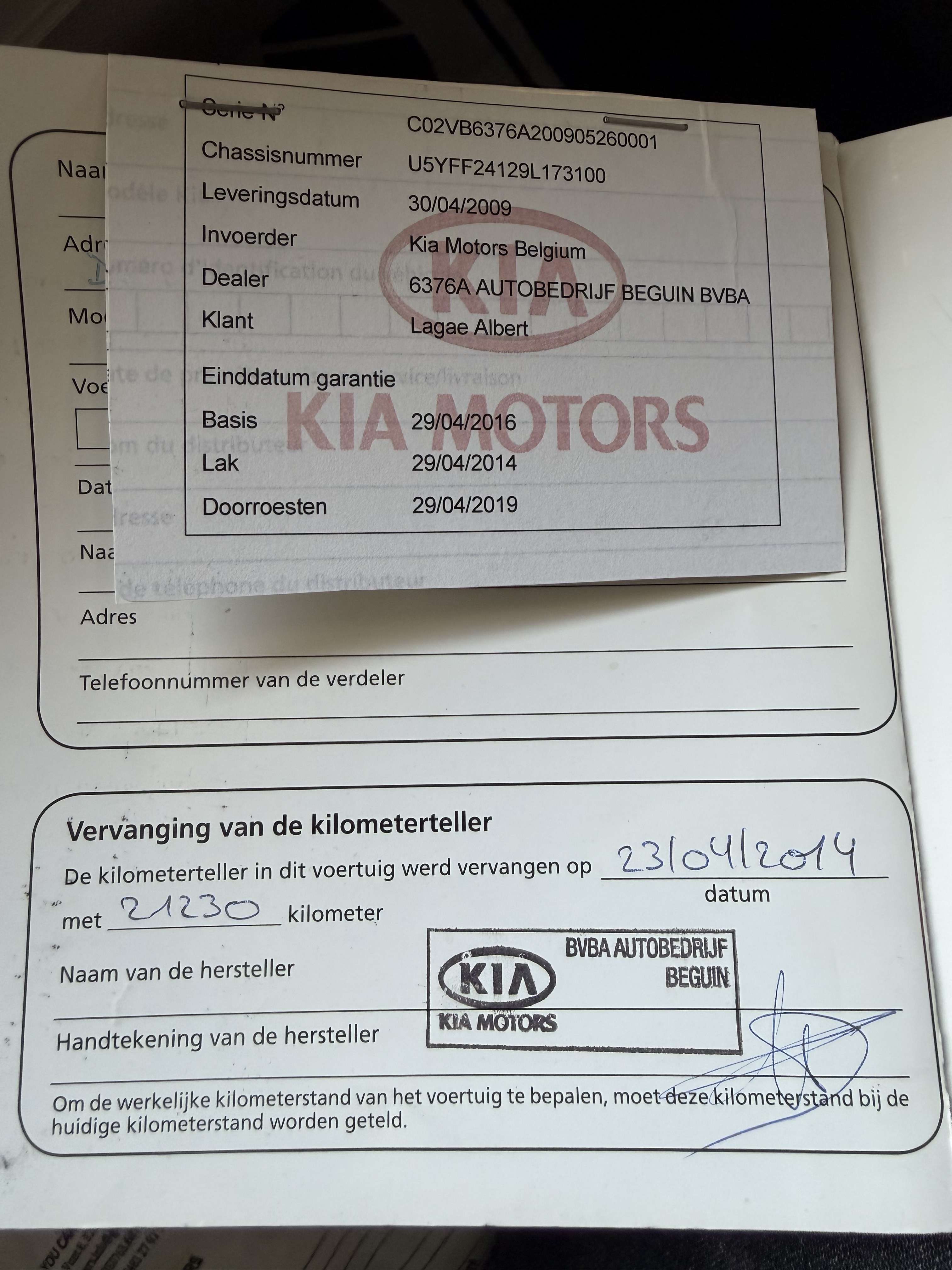 Kia Ceed / cee'd 1.4i EX 1 Jaar Garantie