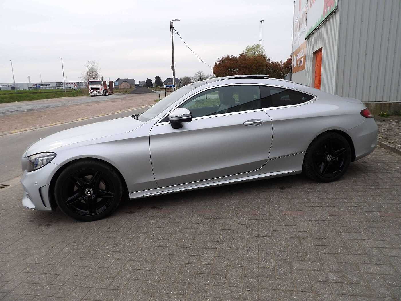 Mercedes-Benz C 200 Coupe AMG LINE Burmester seround - Opendak - Camera -  Facelift