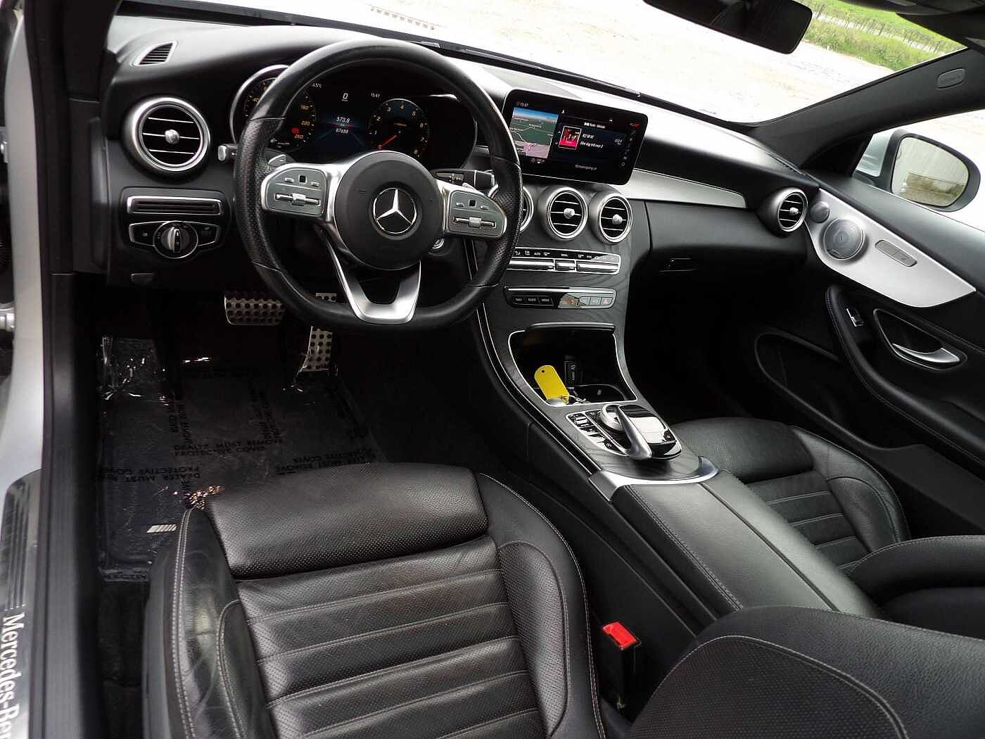 Mercedes-Benz C 200 Coupe AMG LINE Burmester seround - Opendak - Camera -  Facelift
