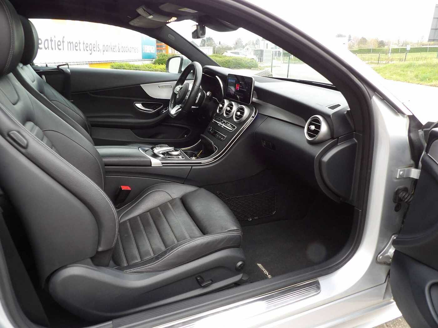 Mercedes-Benz C 200 Coupe AMG LINE Burmester seround - Opendak - Camera -  Facelift
