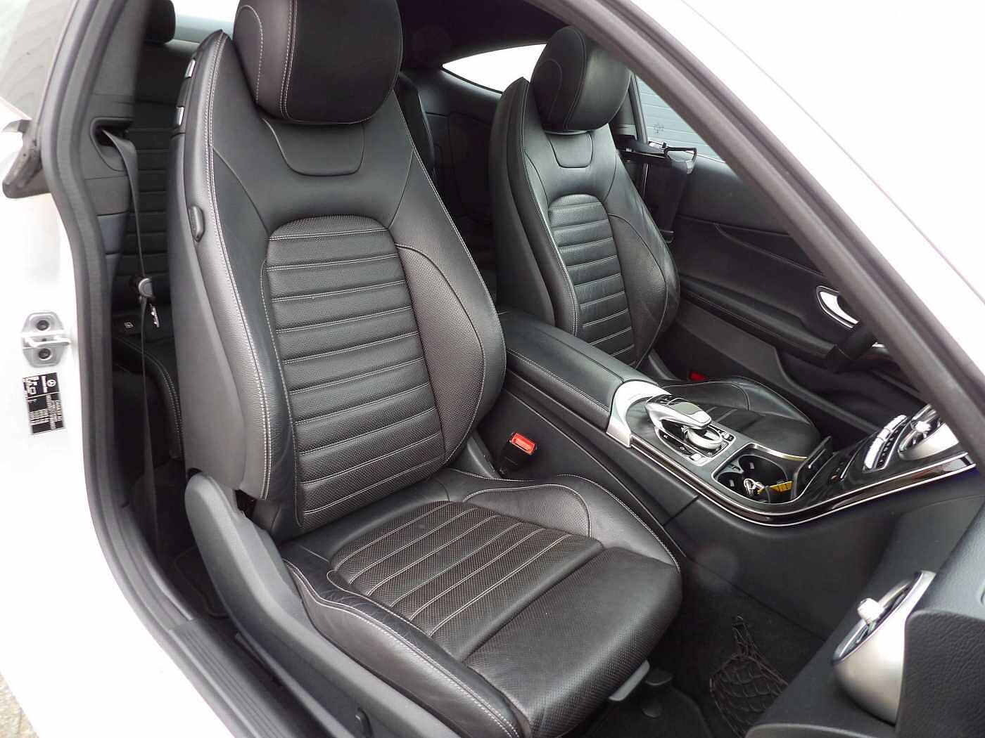 Mercedes-Benz C 200 Coupe AMG LINE Burmester seround - Opendak - Camera -  Facelift