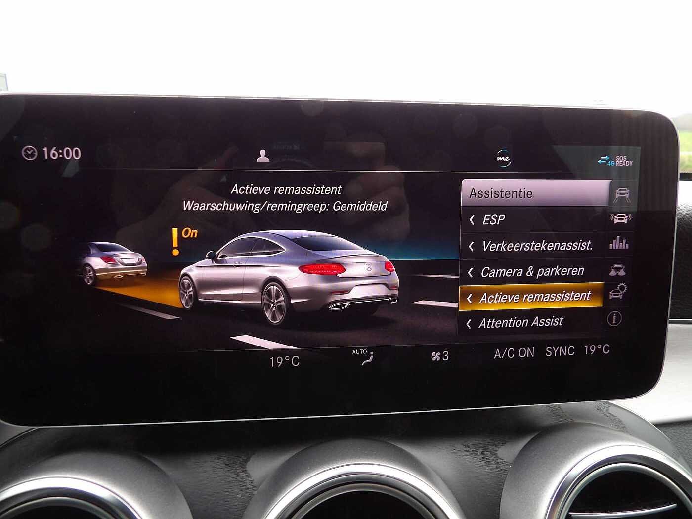 Mercedes-Benz C 200 Coupe AMG LINE Burmester seround - Opendak - Camera -  Facelift