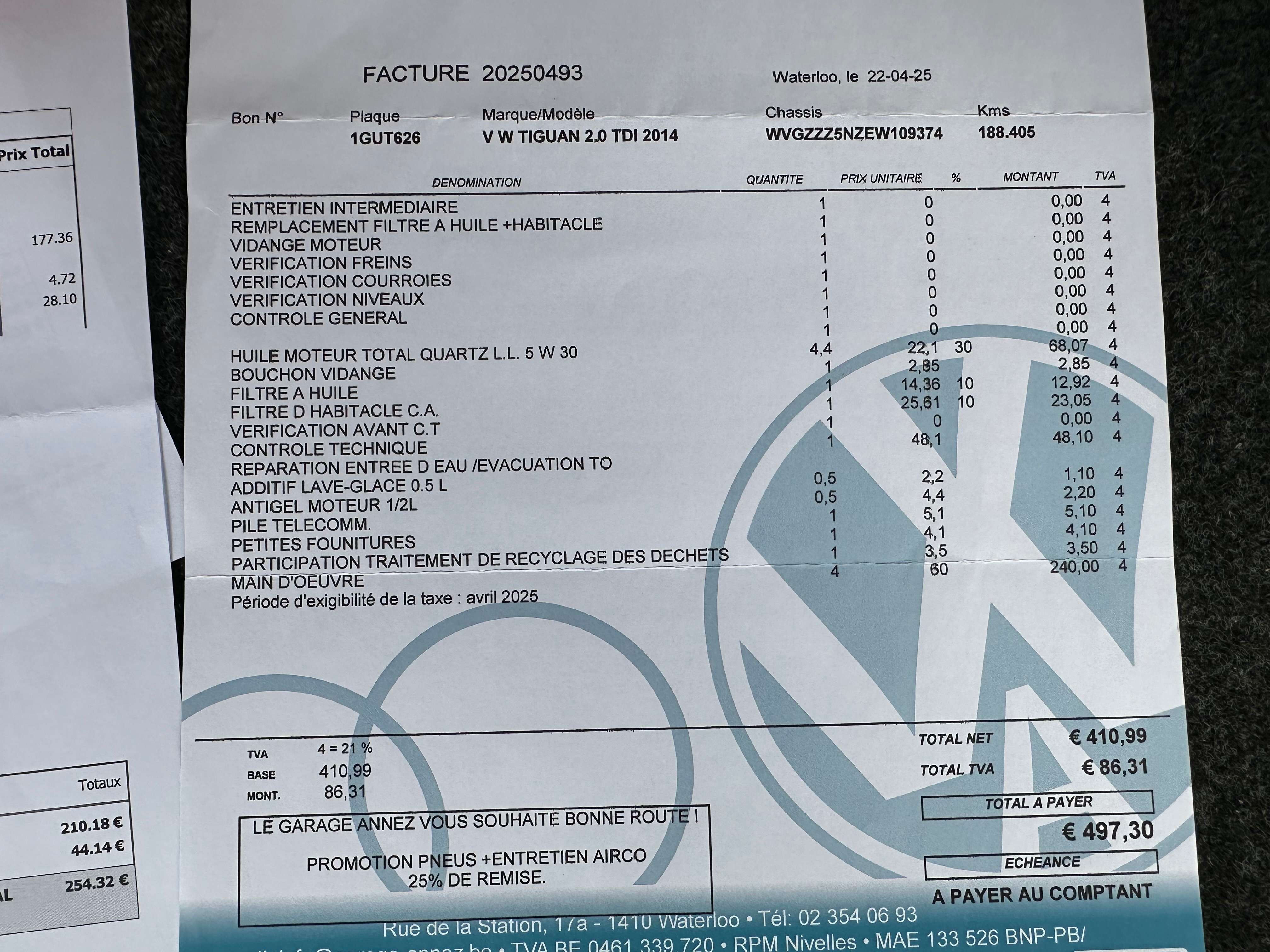 Volkswagen Tiguan 2.0 CR TDi I PANO I CARNET COMPLET I 1ere main