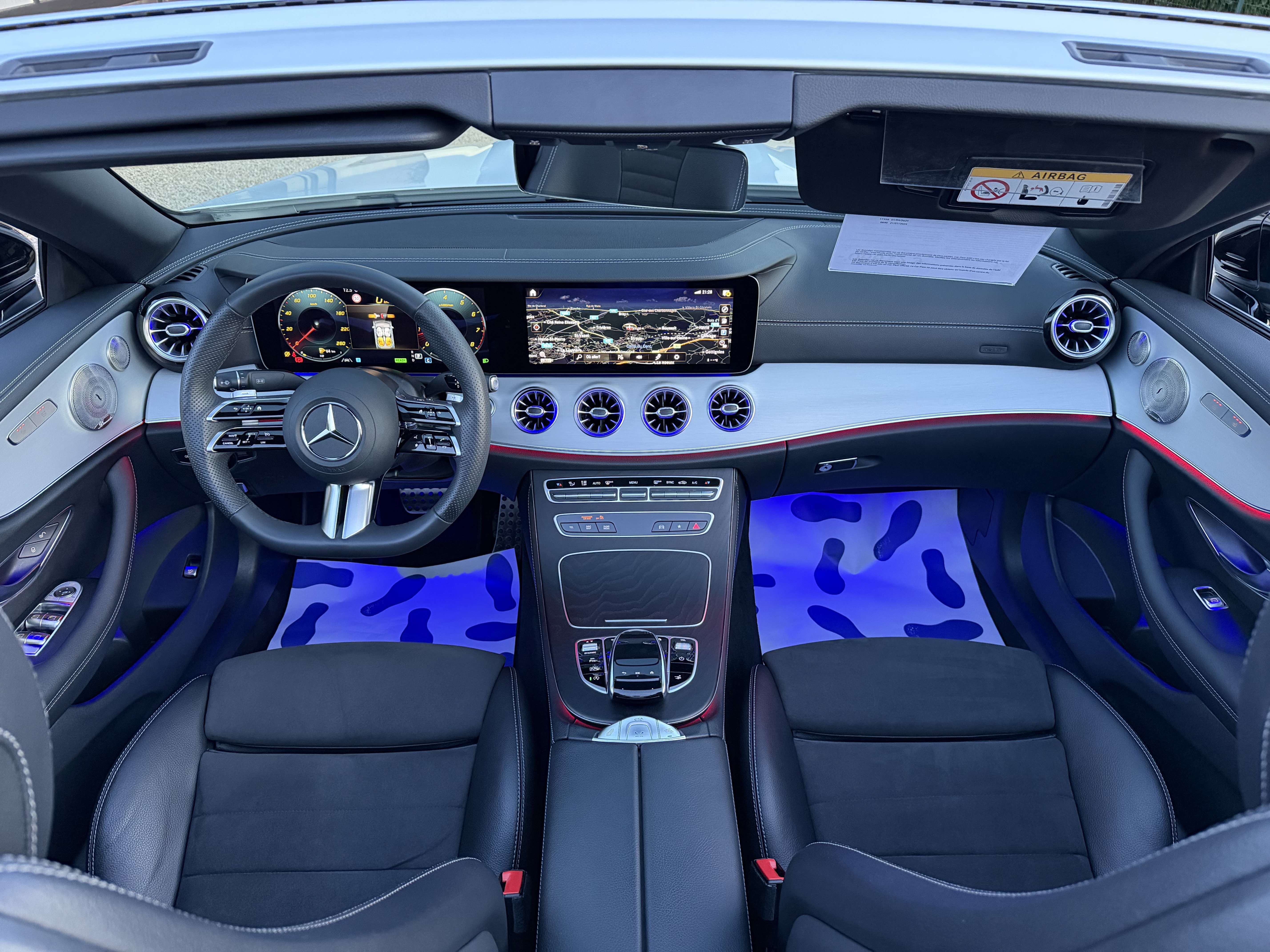 Mercedes-Benz E 200 Cabriolet E 200⚠️GARANTIE 12 MOIS⚠️PACK AMG⚠️