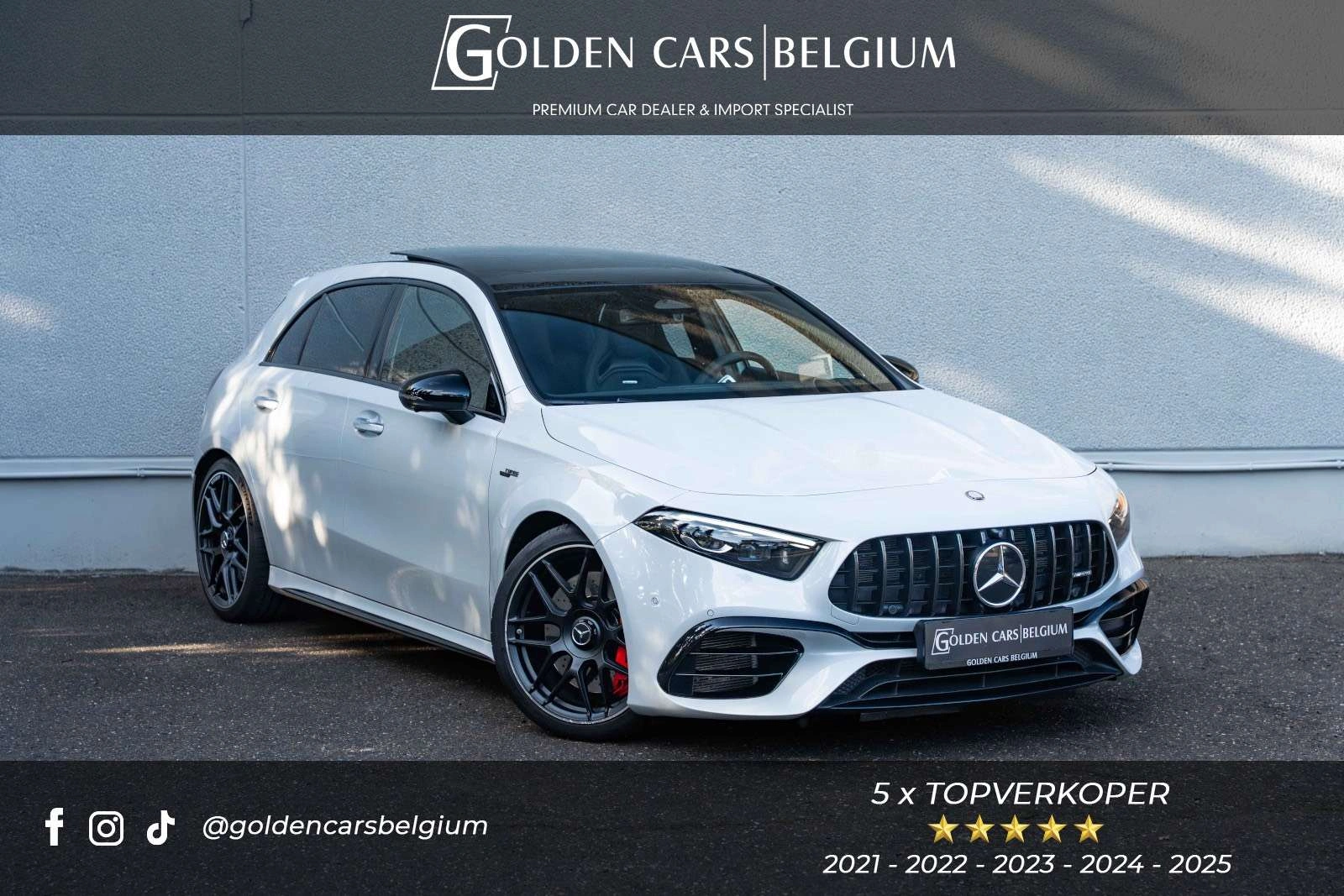 Mercedes-Benz A 45 AMG S 4M+ MULTIBEAM/FACELIFT/PANO/BURMESTER/19"/HUD/360°/MEMORY/AMBIENTE/KEYLESS