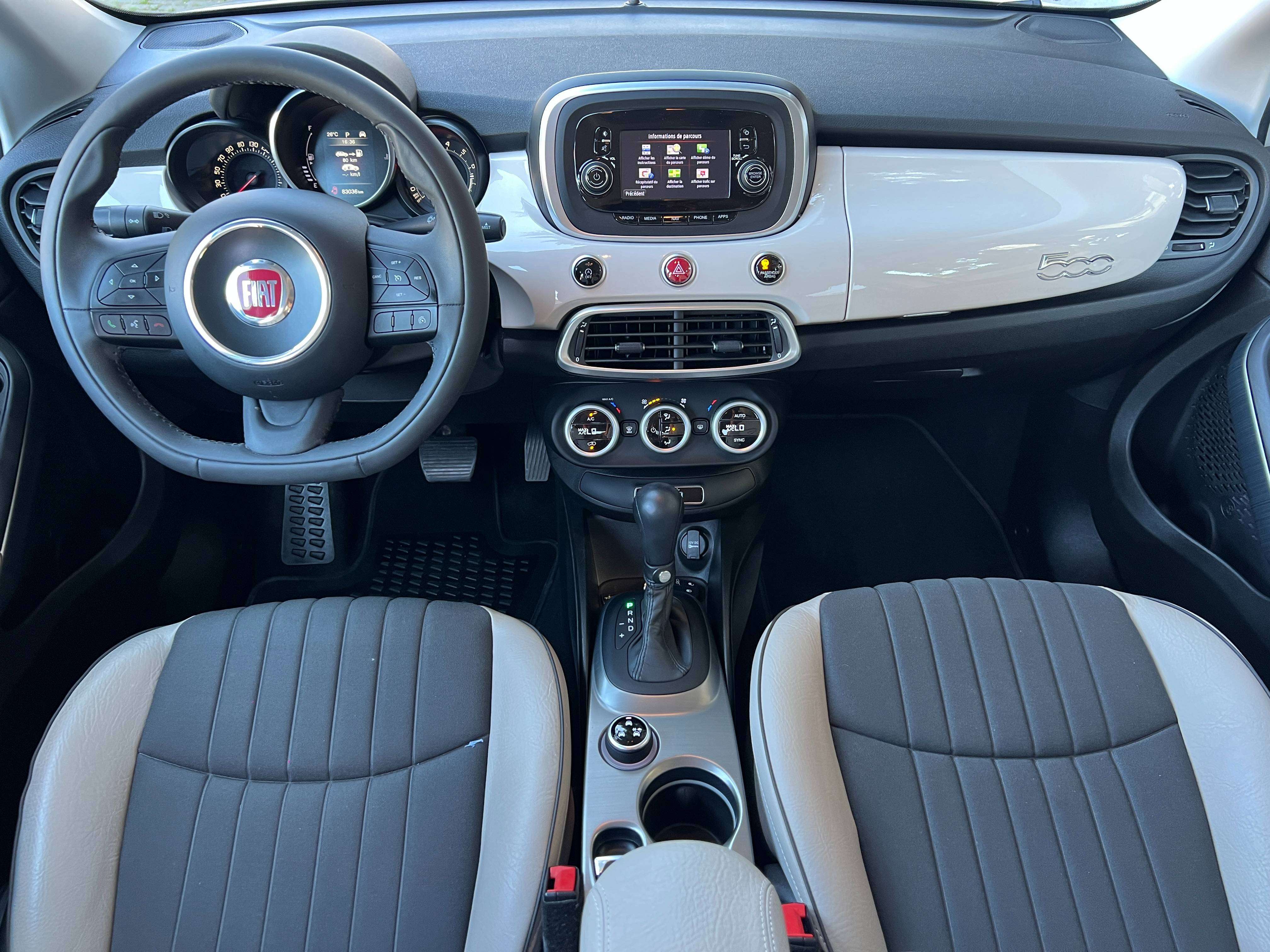 Fiat 500X 1.4 MultiAir 136cv Lounge DCT Automatique (12 mois de garantie)