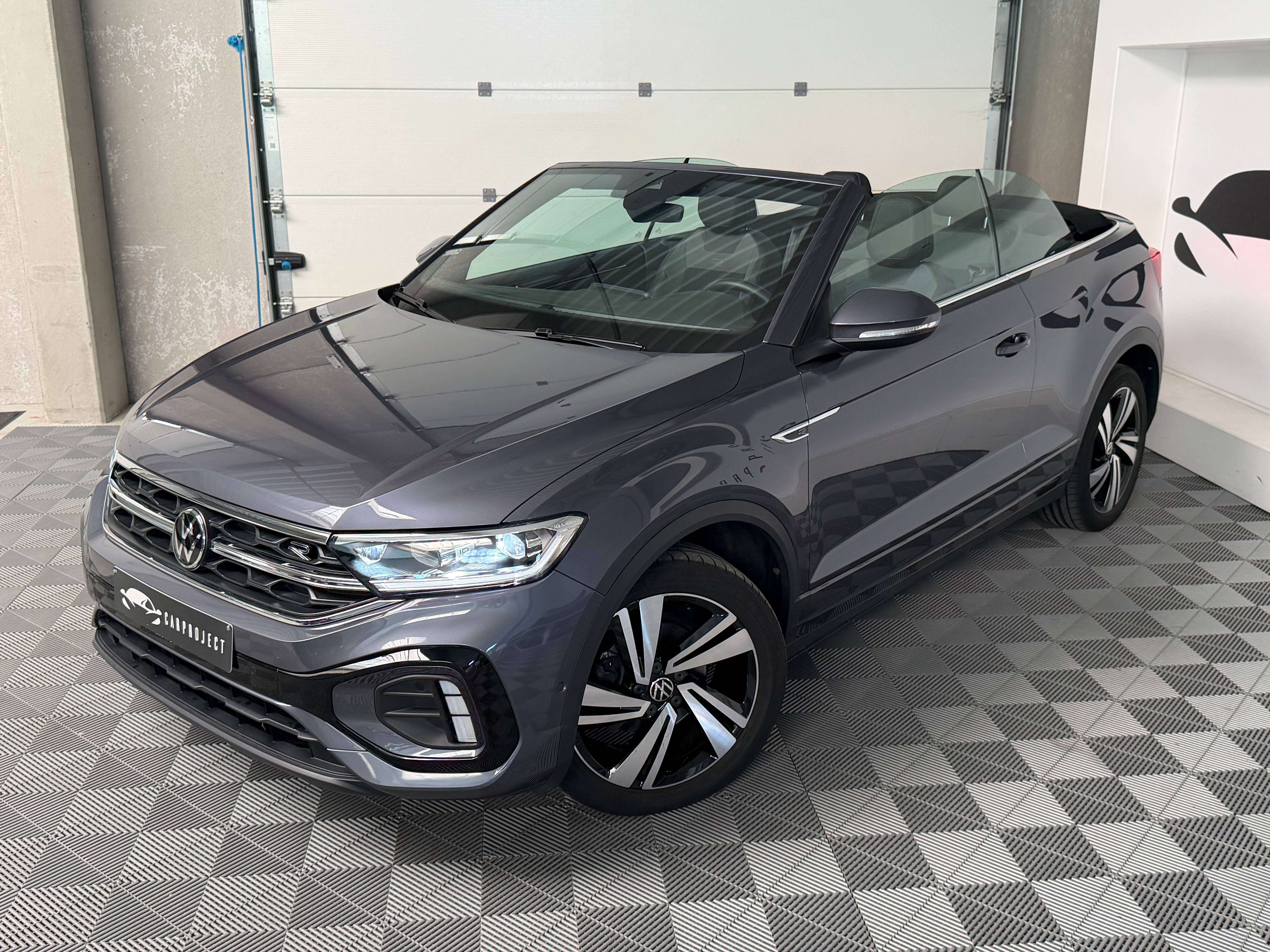 Volkswagen T-Roc Cabriolet 1.5TSI R-Line DSG, Camera, Capteurs AV/AR, GPS, Car-Play