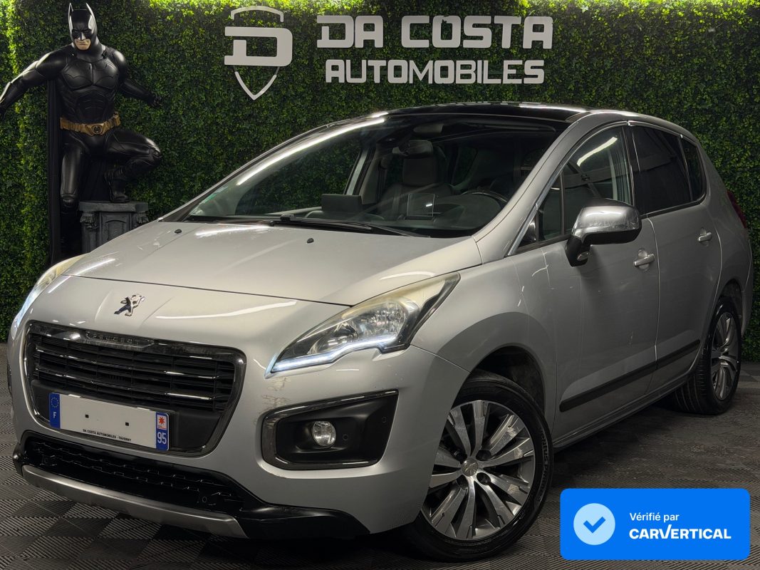 Peugeot 3008 PHASE 2 ALLURE 1.6 HDI 120 Cv TOIT PANORAMIQUE / GPS BVM6 CRIT AIR - GARANTIE 1 AN