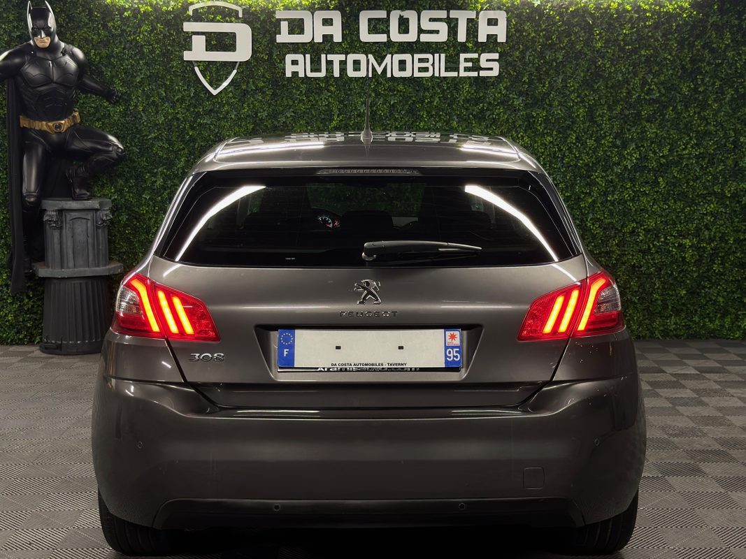 Peugeot 308 II PHASE 2 ALLURE 1.2 TURBO 130 BOITE AUTO EAT8 TOIT PANO APPLE & ANDROID - GARANTIE 1an