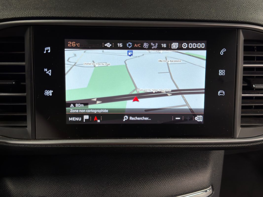 Peugeot 308 II PHASE 2 ALLURE 1.2 TURBO 130 BOITE AUTO EAT8 TOIT PANO APPLE & ANDROID - GARANTIE 1an