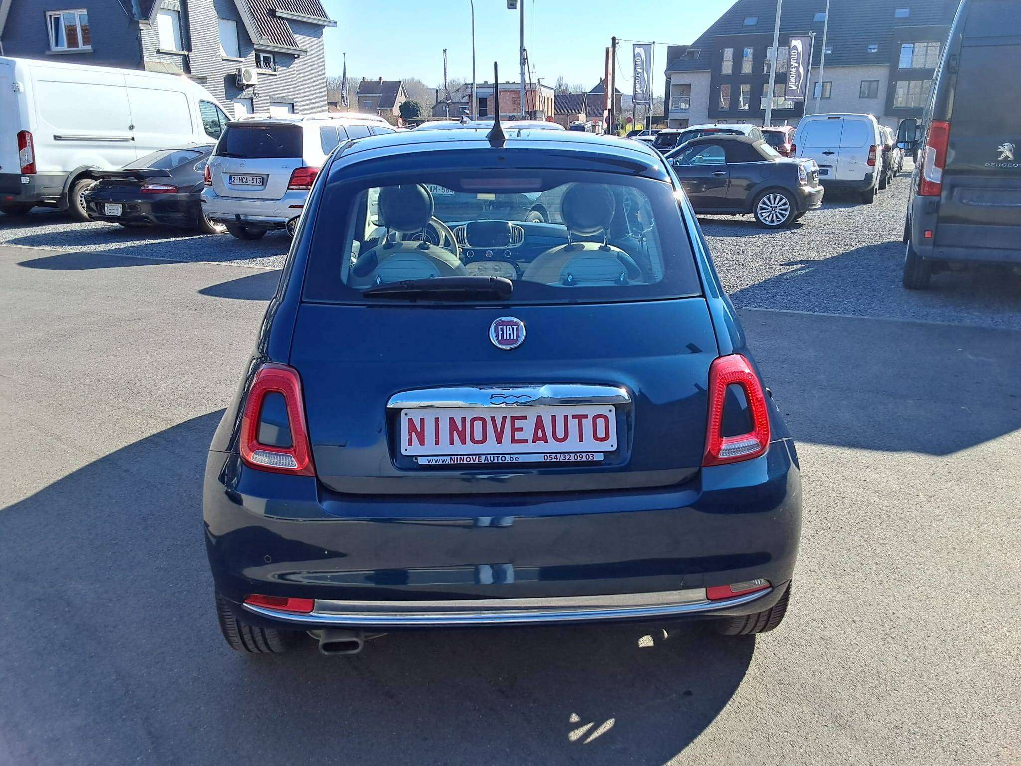 Fiat 500 1.2i ECO Lounge NAVI BT 1STE EIGENAAR 56000KM!!