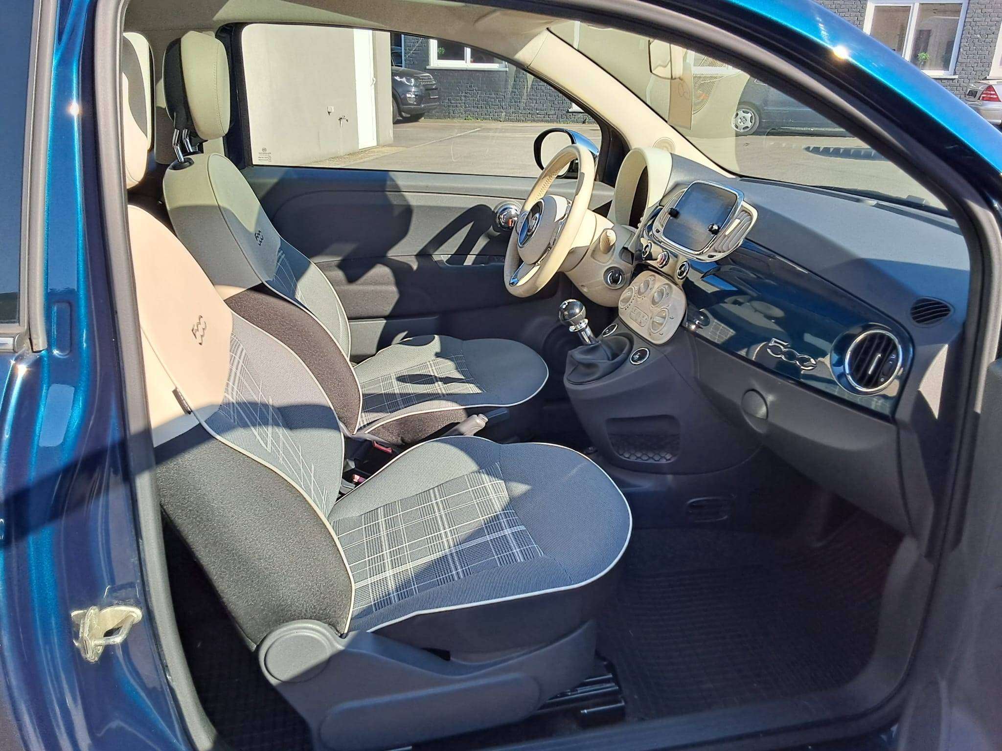 Fiat 500 1.2i ECO Lounge NAVI BT 1STE EIGENAAR 56000KM!!