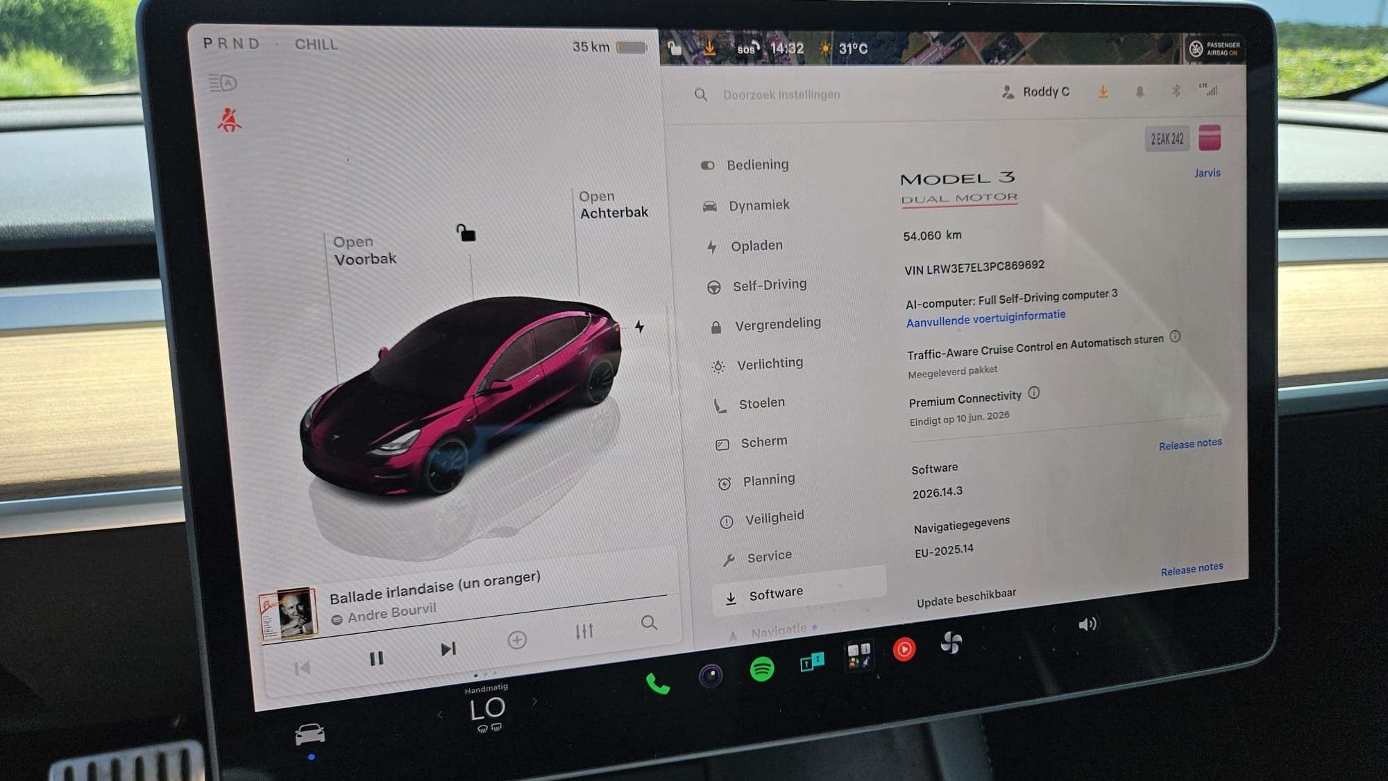 Tesla Model 3 *** Performance - 513 Hp - 08/2023 - FSD 3 - Garan