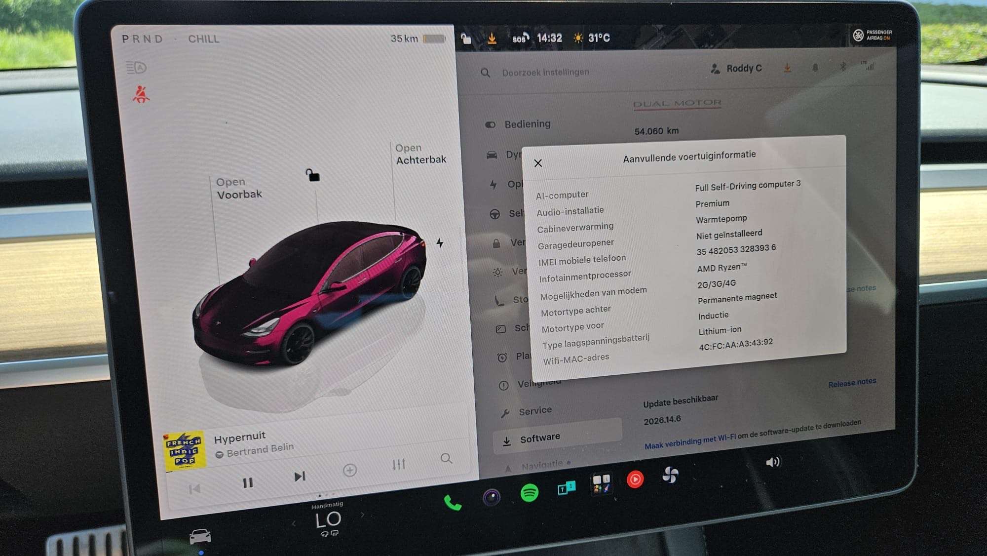 Tesla Model 3 *** Performance - 513 Hp - 08/2023 - FSD 3 - Garan