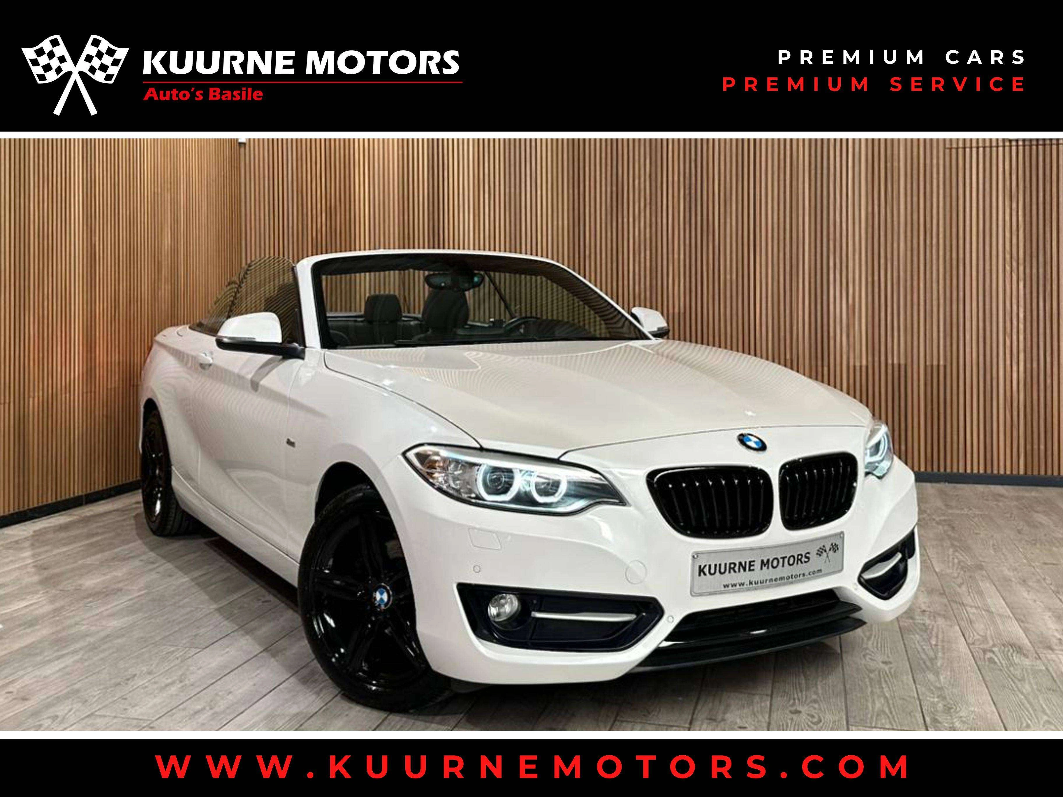 BMW 218 i Cabrio SportLine Alu17"/Gps/Keyless/Pdc/Xenon *1j garantie*