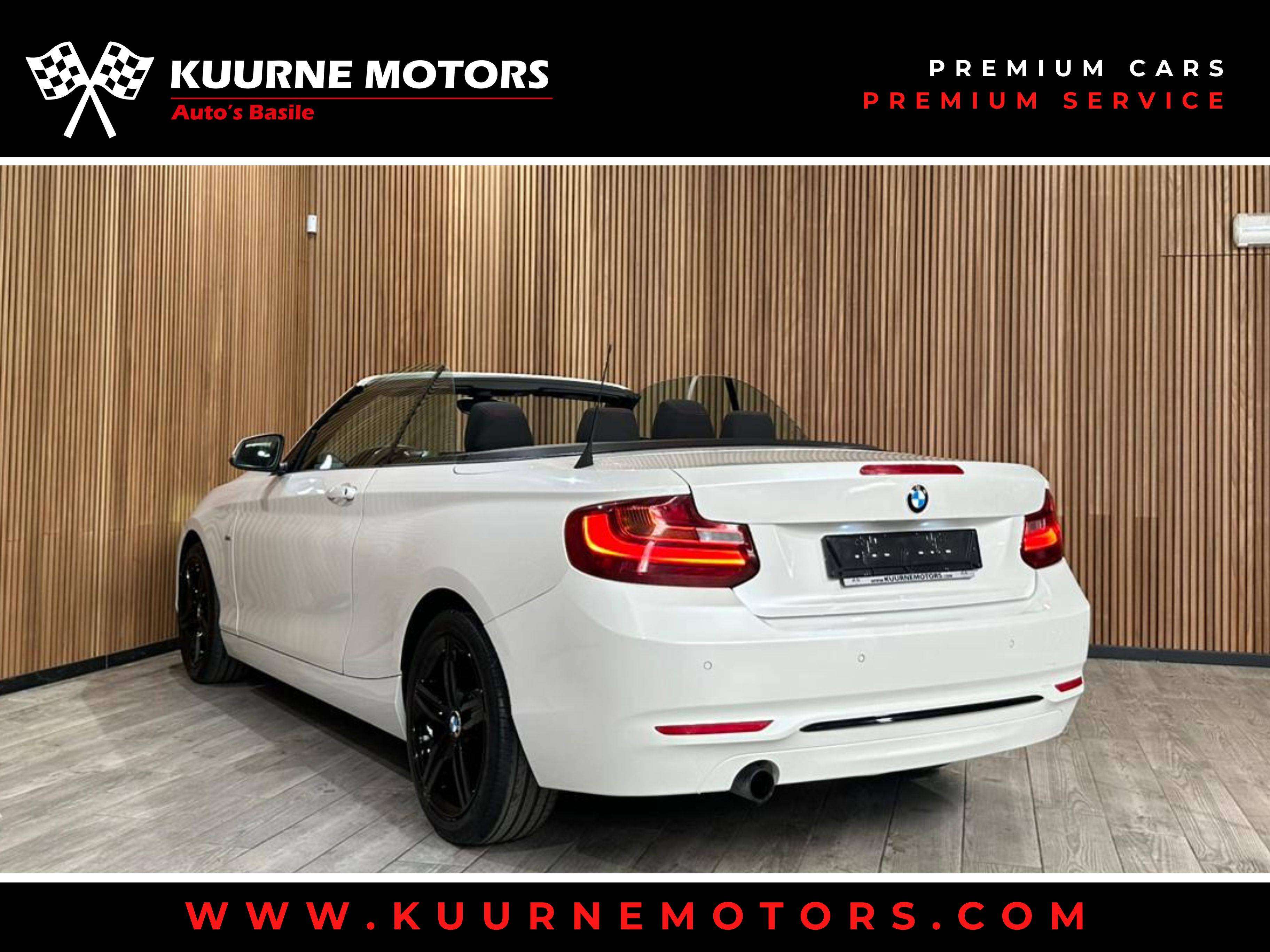 BMW 218 i Cabrio SportLine Alu17"/Gps/Keyless/Pdc/Xenon *1j garantie*
