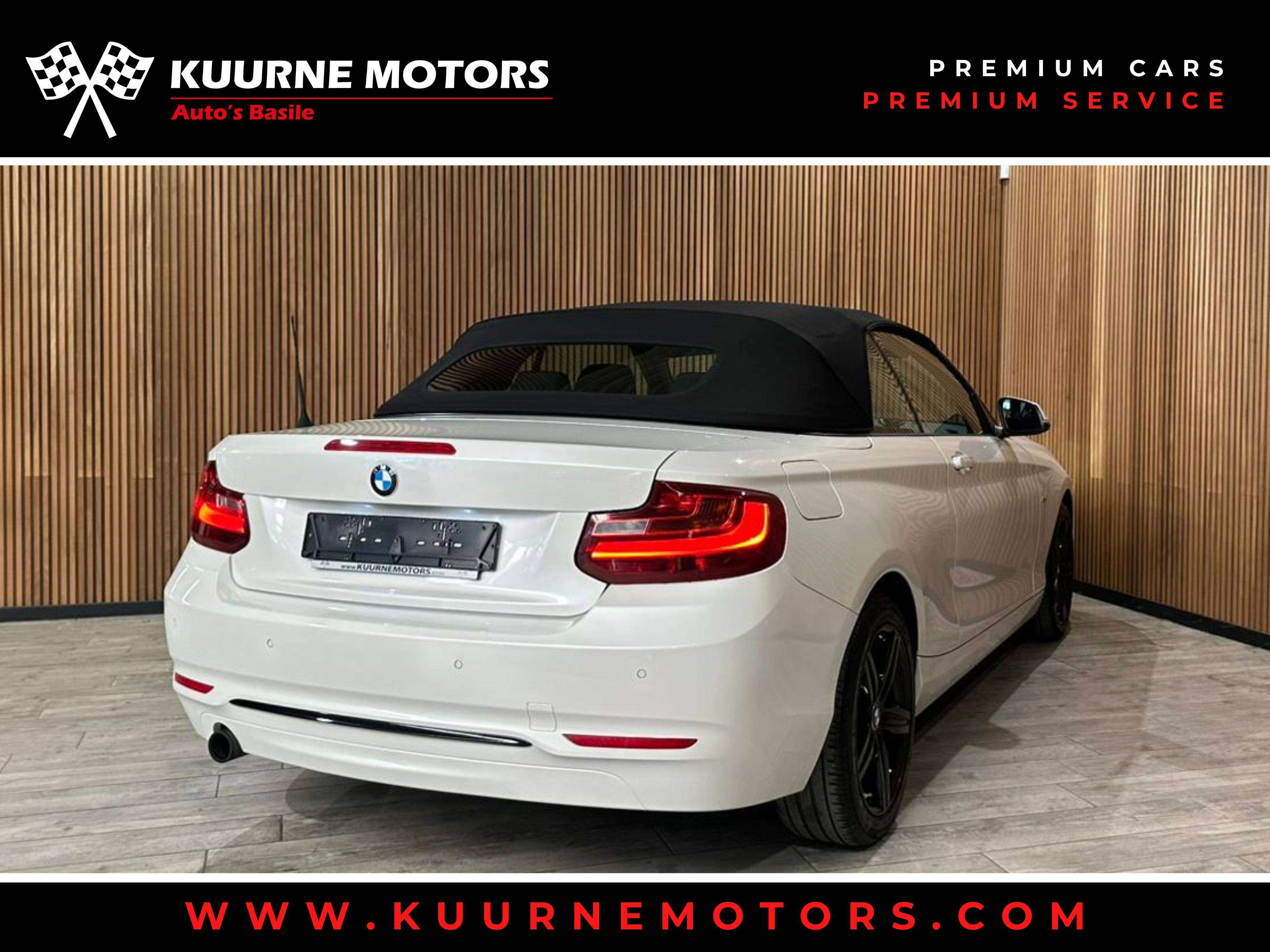 BMW 218 i Cabrio SportLine Alu17"/Gps/Keyless/Pdc/Xenon *1j garantie*
