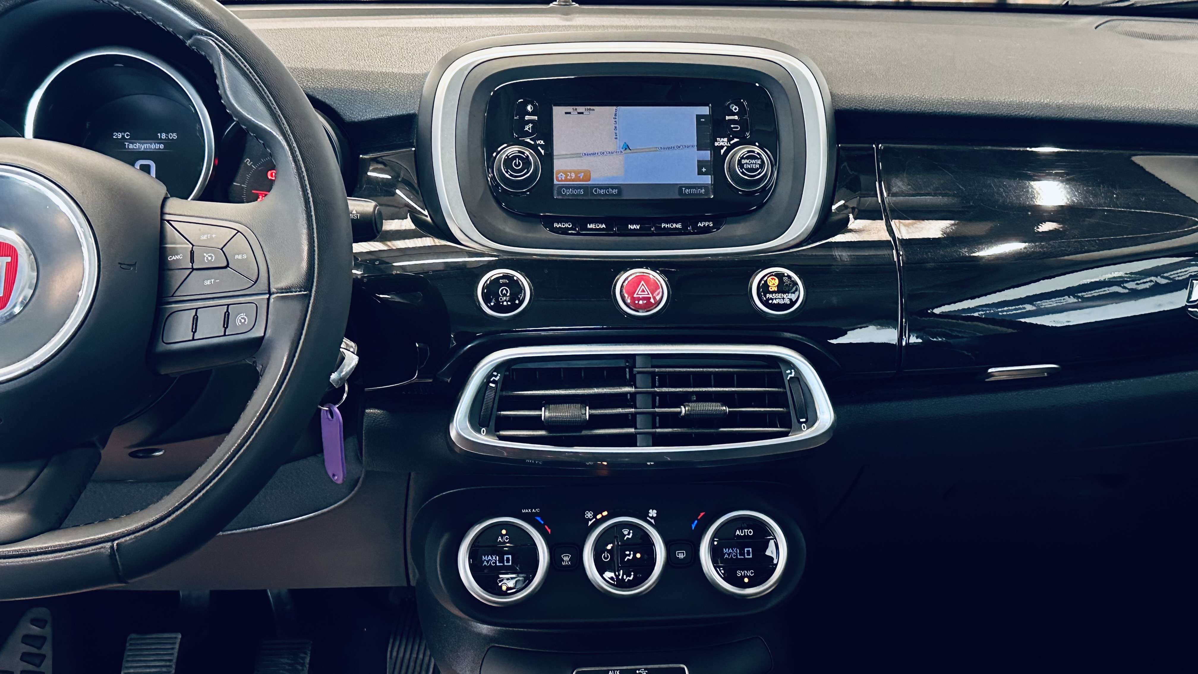 Fiat 500X 1.6i NAVI CLIM PDC LIM Vente  Reprise client