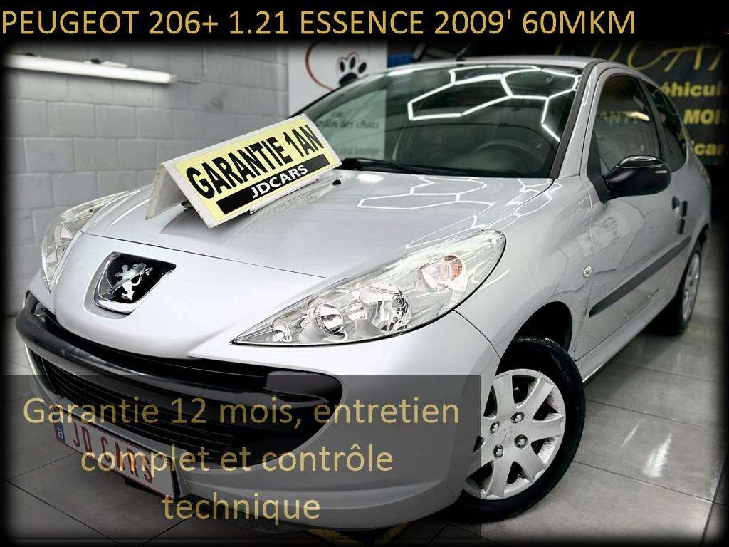 Peugeot 206 206+ 1.1 ESSENCE 63.000KM‼️GARANTIE 1 AN CTOK‼️