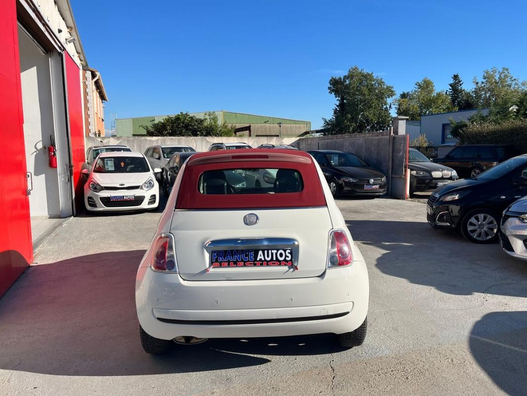Fiat 500 1.2 70 CH CABRIOLET ESSENCE ENTIÈREMENT RÉVISÉE & GARANTIE PENDANT 12 MOIS