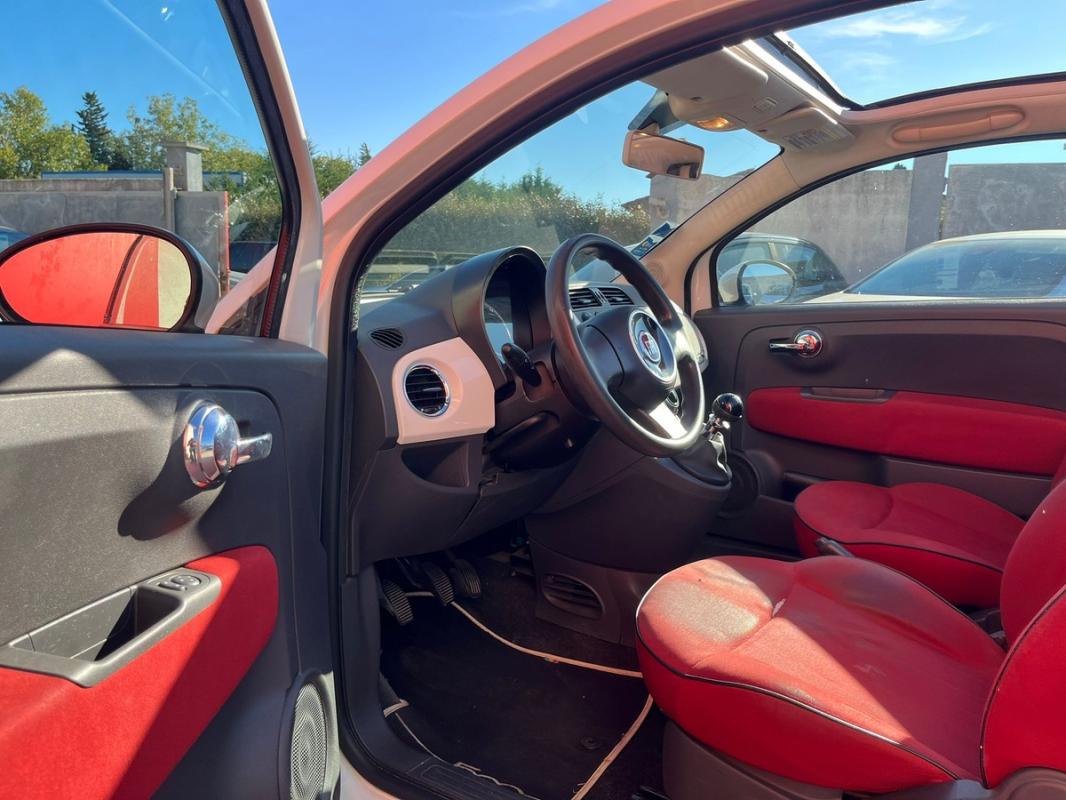 Fiat 500 1.2 70 CH CABRIOLET ESSENCE ENTIÈREMENT RÉVISÉE & GARANTIE PENDANT 12 MOIS