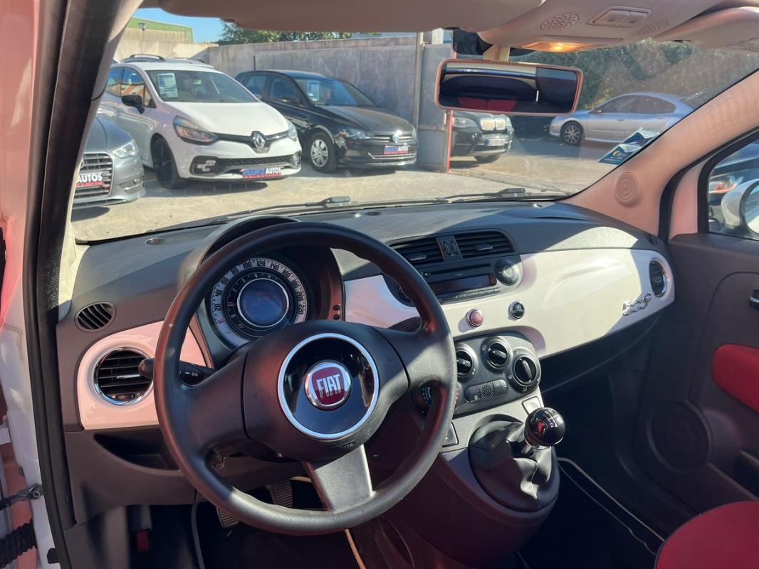 Fiat 500 1.2 70 CH CABRIOLET ESSENCE ENTIÈREMENT RÉVISÉE & GARANTIE PENDANT 12 MOIS