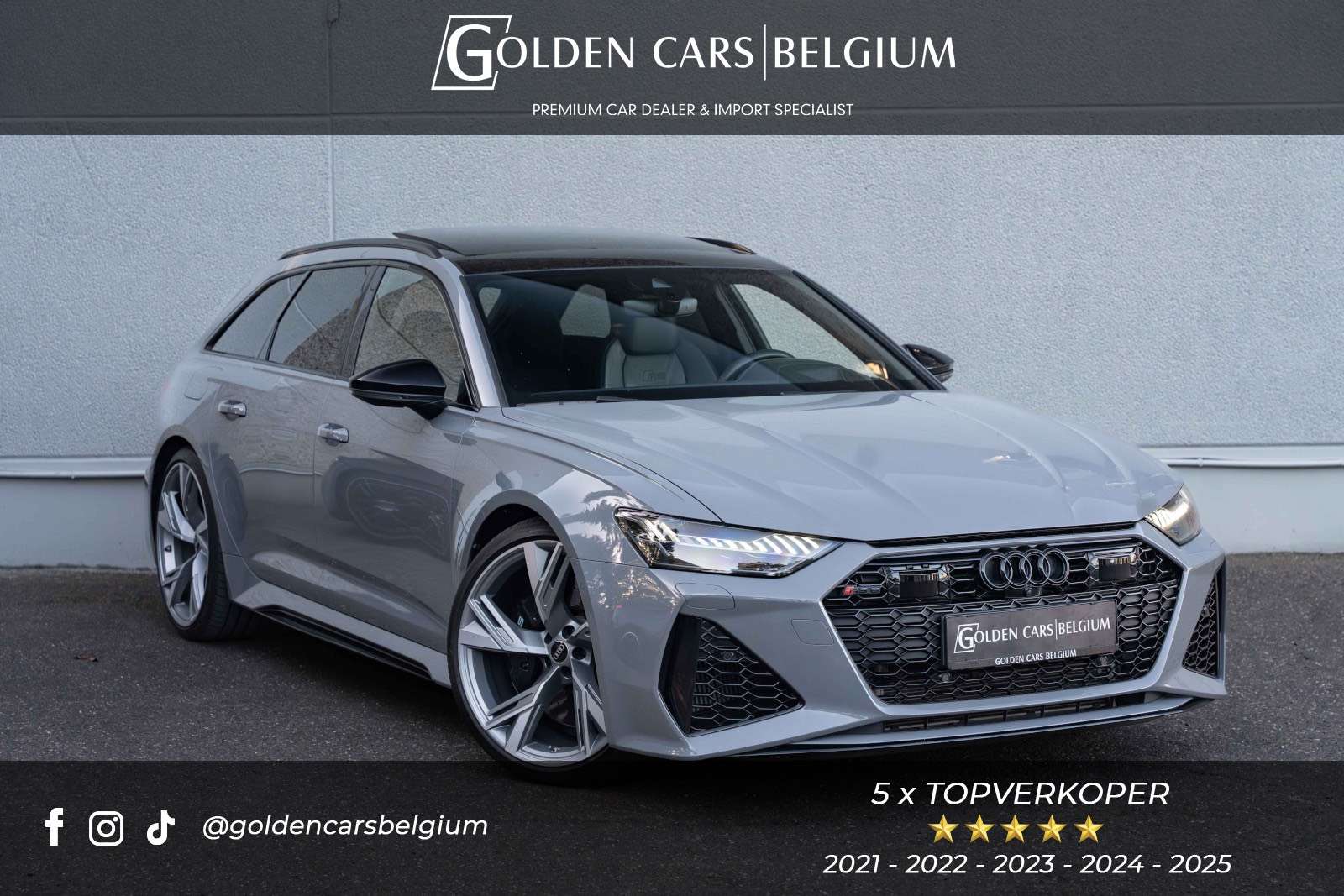 Audi RS6 Avant 4.0 TFSI DYNAMIC/NARDO/PANO/MATRIX/22"/HUD/ACC/B&O