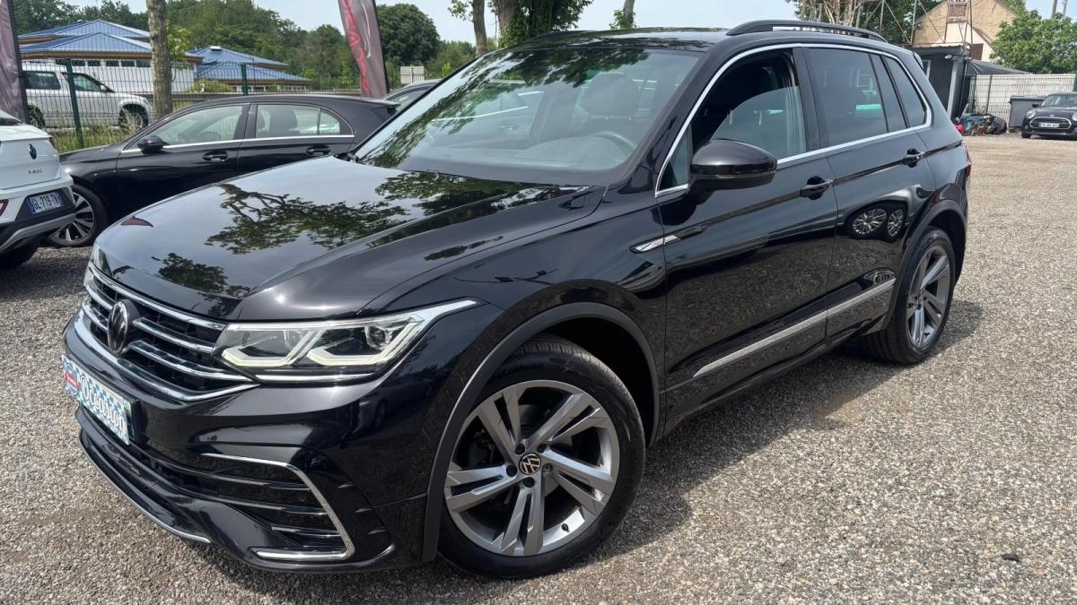 Volkswagen Tiguan 2.0 TDI 150 BLACK R-LINE DSG7 24166 Hors Taxes ( EXPORT ) an: 2023 1ère main