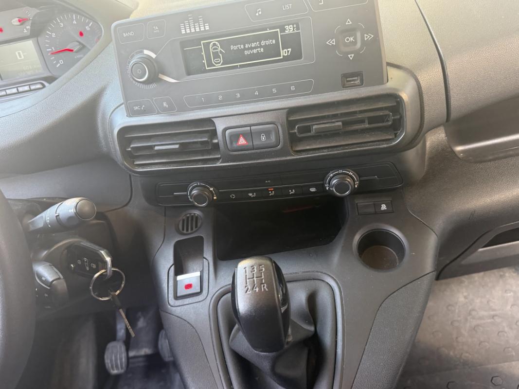Peugeot Partner FOURGON L1 1000 KG 1.5 BLUEHDI 100 BVM5 PREMIUM TVA RECUPERABLE