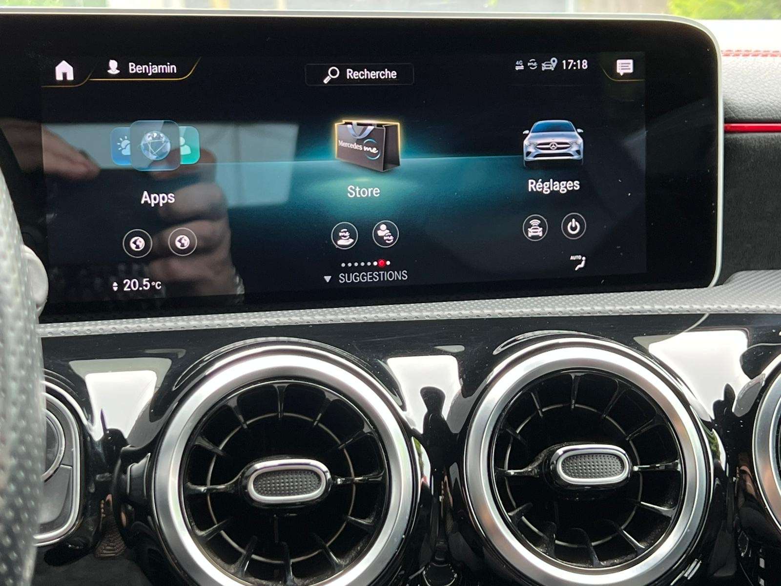 Mercedes-Benz CLA 180 CLA 180 PACK AMG GARANTI ECRAN/CLIM/CARPLAY/