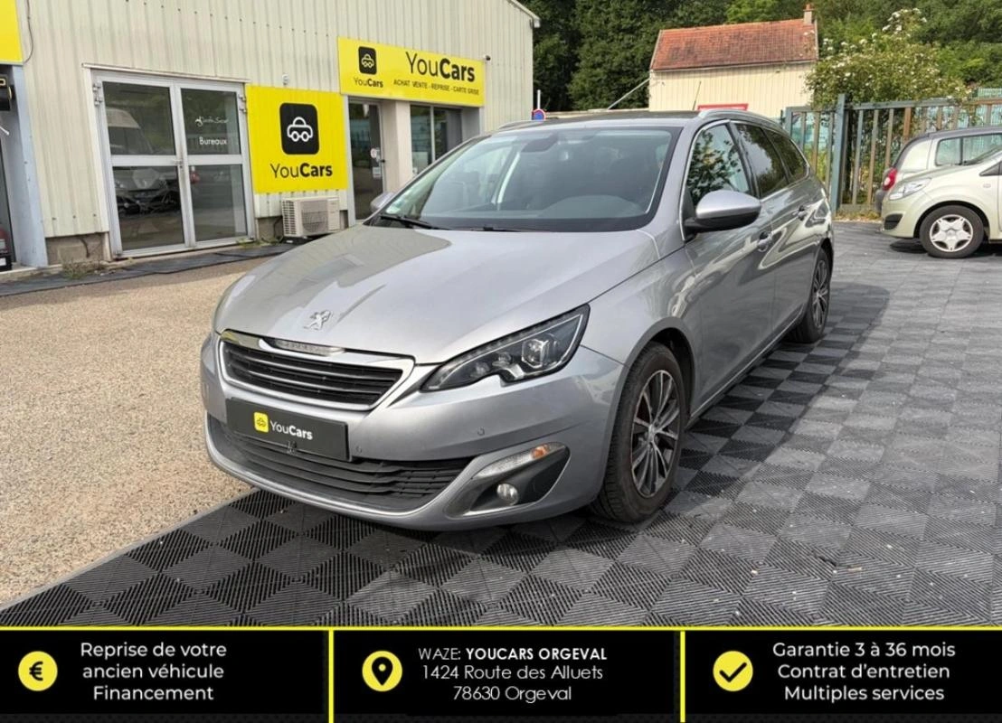 Peugeot 308 SW 1.6 E-HDI 115 CH RADAR DE RECUL - GPS CLIMATISATION AUTOMATIQUE START AND STOP