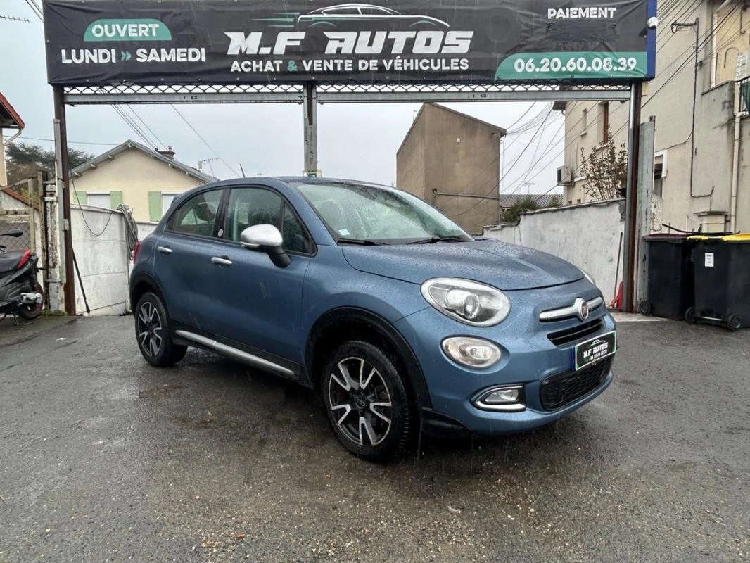Fiat 500 X BOITE AUTO 2018 98000km GPS BLUETOOTH RÉGULATEURS RADAR USB AUX