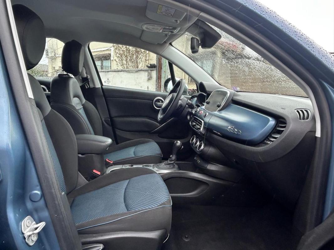 Fiat 500 X BOITE AUTO 2018 98000km GPS BLUETOOTH RÉGULATEURS RADAR USB AUX