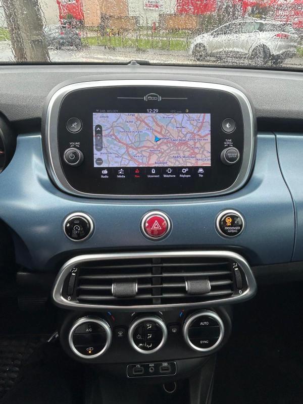 Fiat 500 X BOITE AUTO 2018 98000km GPS BLUETOOTH RÉGULATEURS RADAR USB AUX