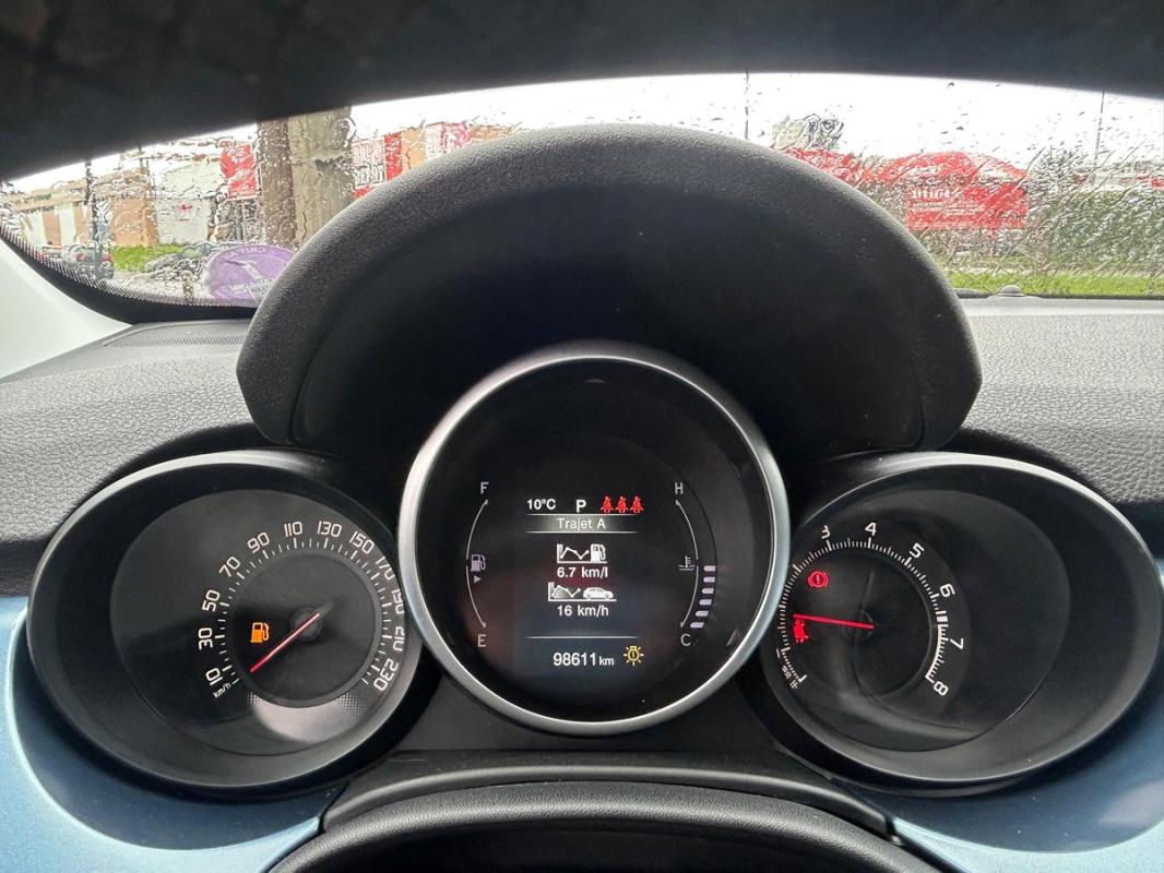 Fiat 500 X BOITE AUTO 2018 98000km GPS BLUETOOTH RÉGULATEURS RADAR USB AUX