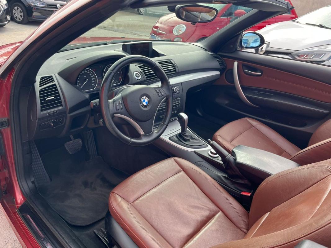 Bmw Serie 1 CABRIOLET 125i 3.0i 218 CH BOITE AUTOMATIQUE - ENTIÈREMENT RÉVISÉE ET GARANTIE